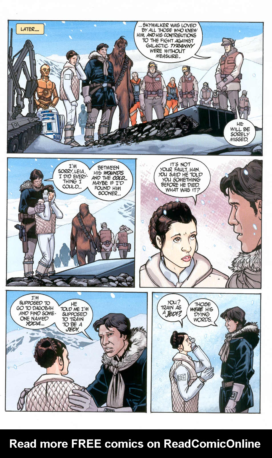 Read online Star Wars: Infinities - The Empire Strikes Back comic -  Issue #1 - 13