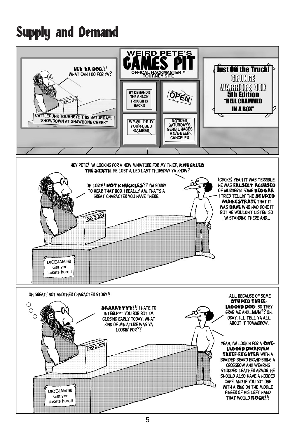 Read online Knights of the Dinner Table comic -  Issue #15 - 7