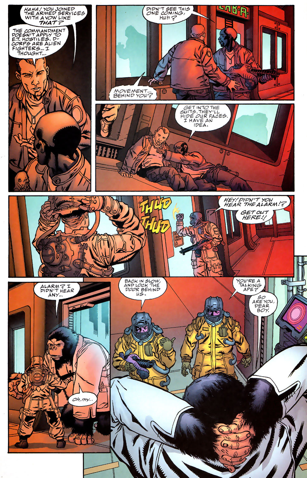Read online Human Defense Corps comic -  Issue #2 - 13