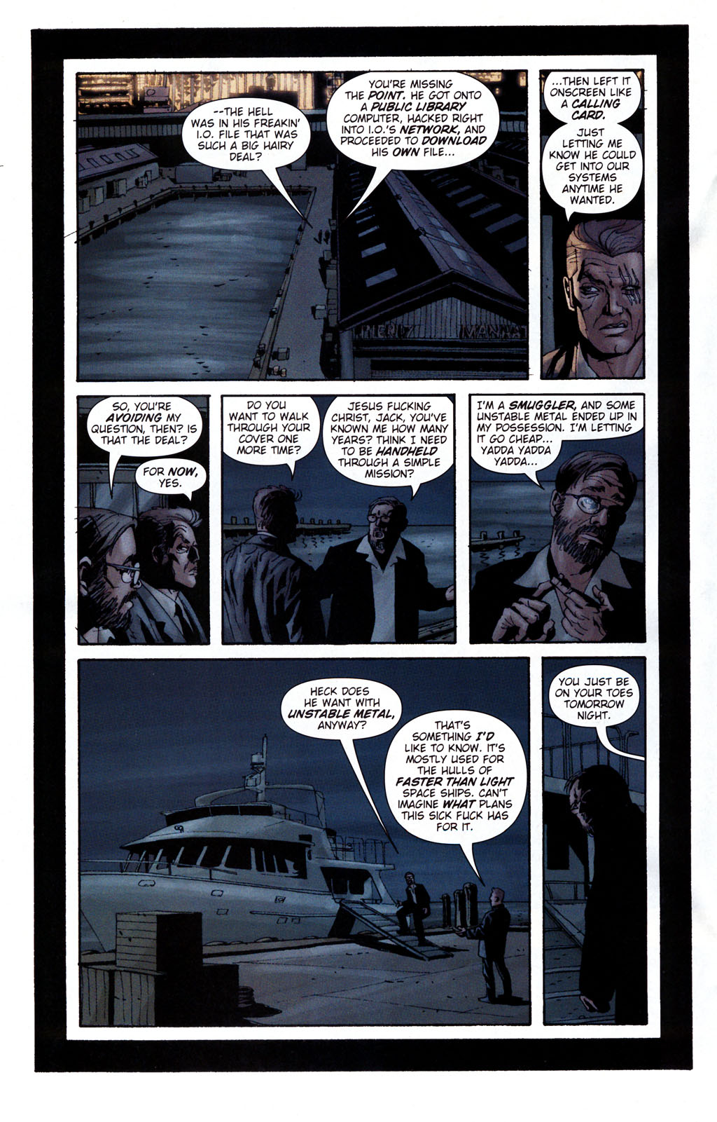 Read online Sleeper: Season Two comic -  Issue #5 - 13