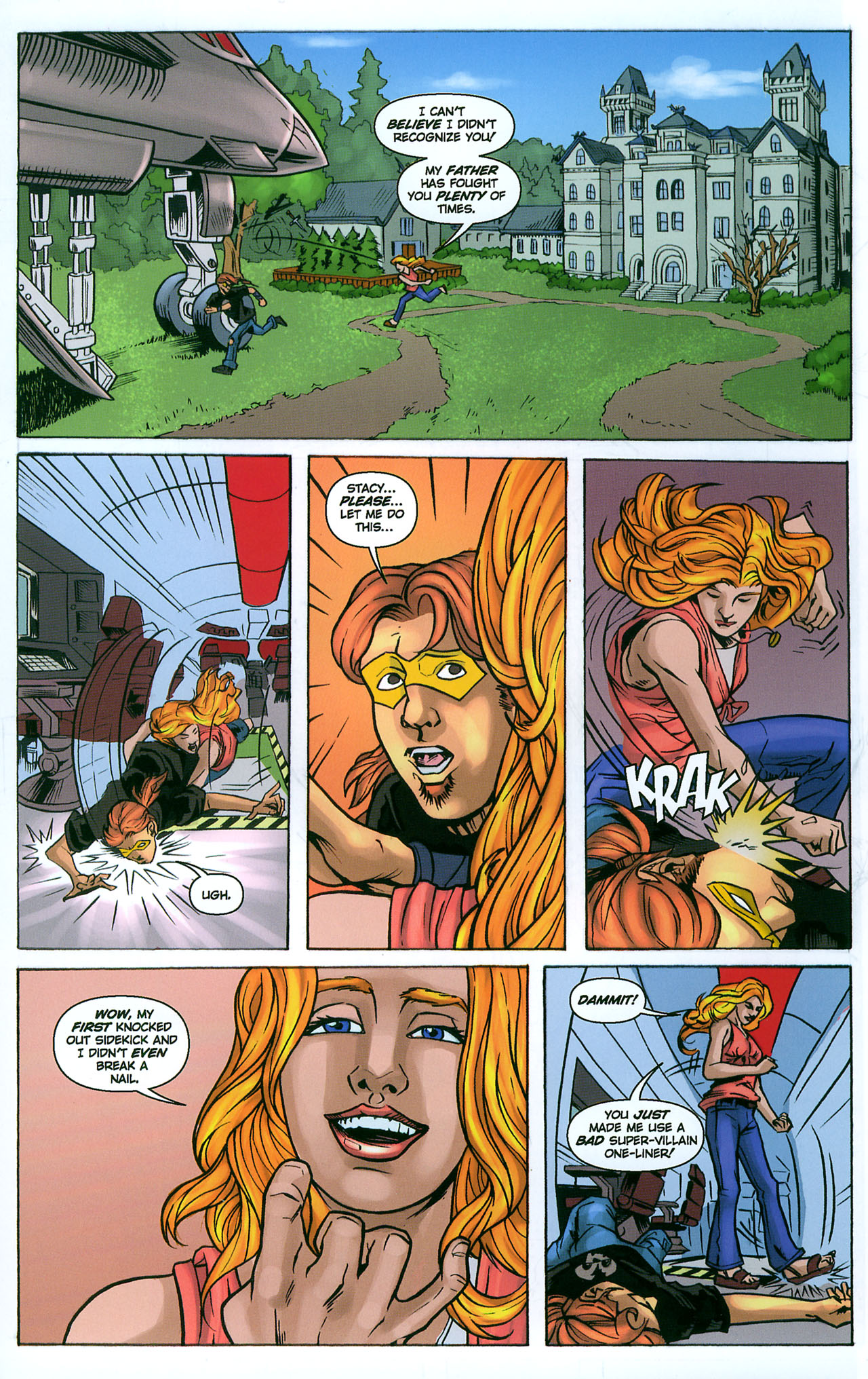 Read online Necessary Evil comic -  Issue #4 - 8