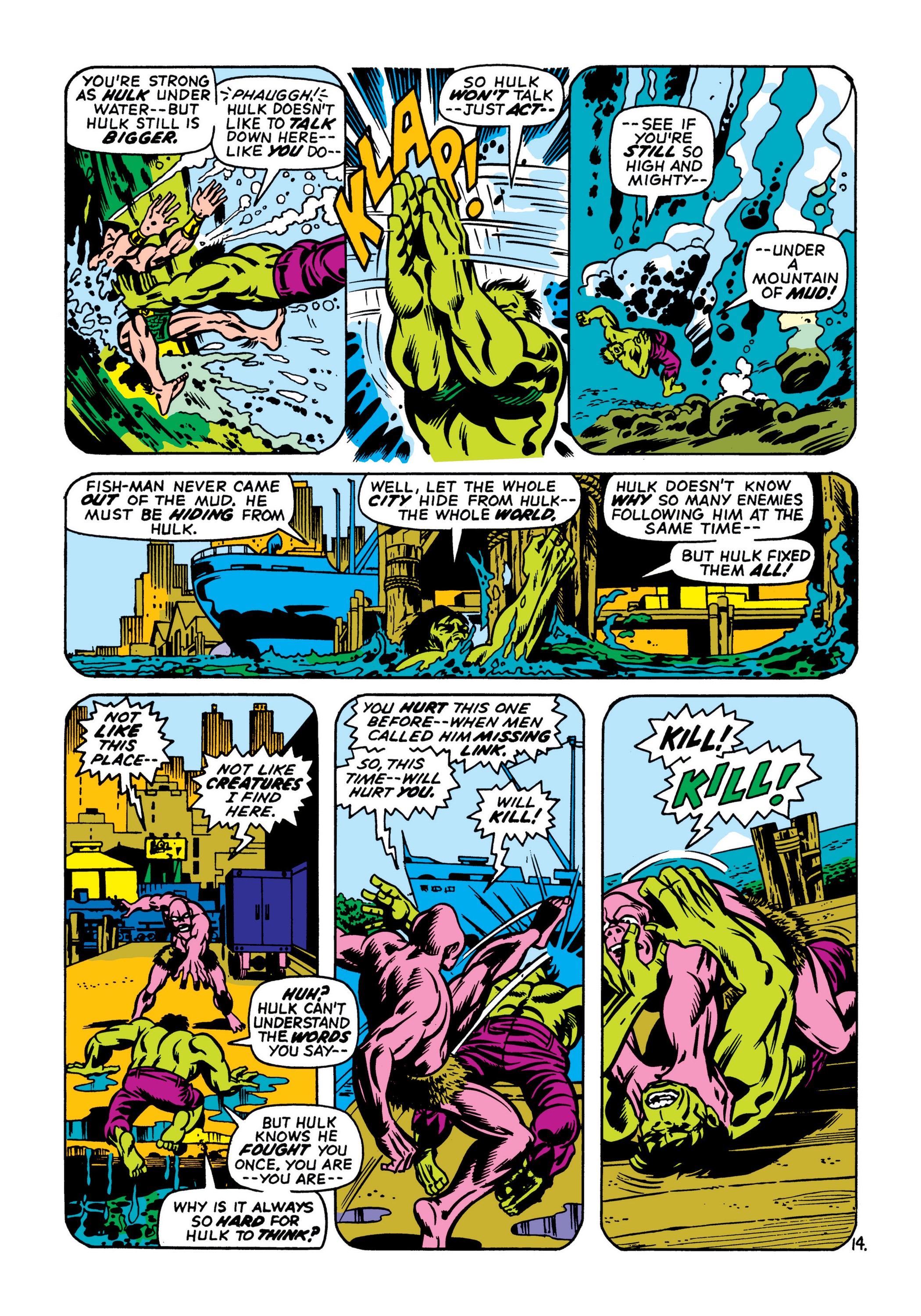Read online Marvel Masterworks: The Incredible Hulk comic -  Issue # TPB 7 (Part 1) - 100