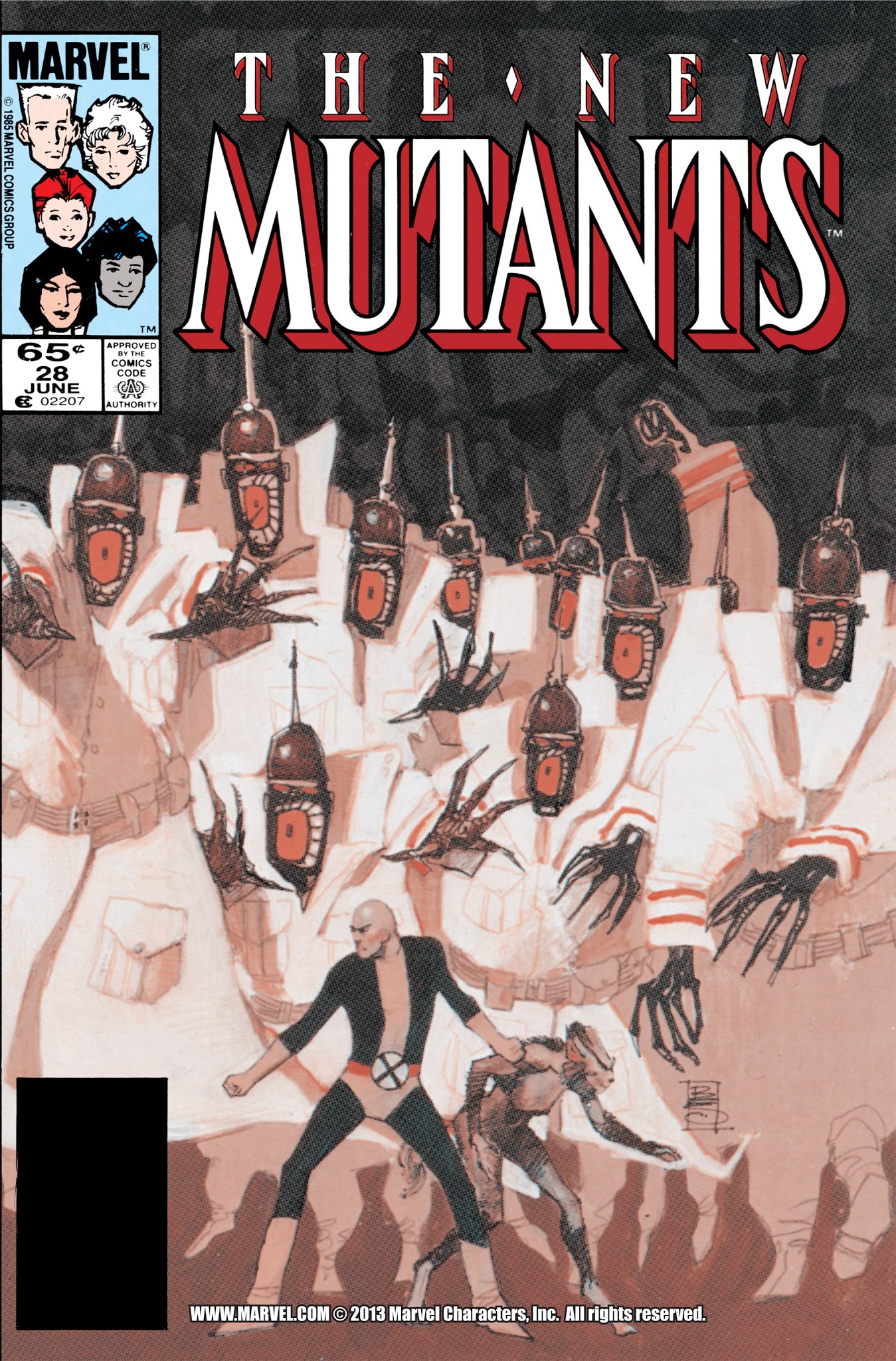 Read online New Mutants Classic comic -  Issue # TPB 4 - 47