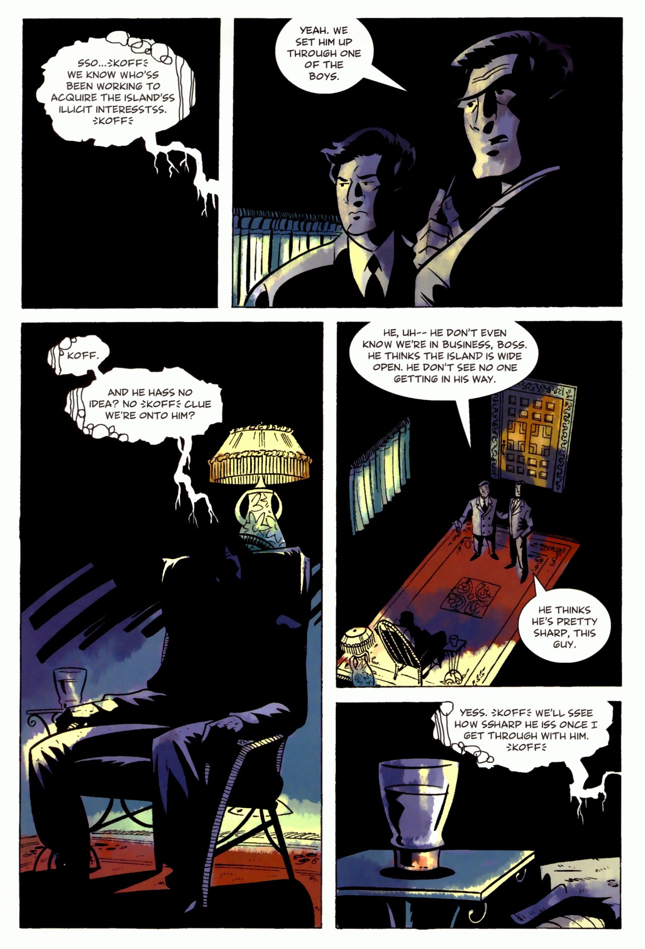 Read online Hawaiian Dick: Screaming Black Thunder comic -  Issue #4 - 13