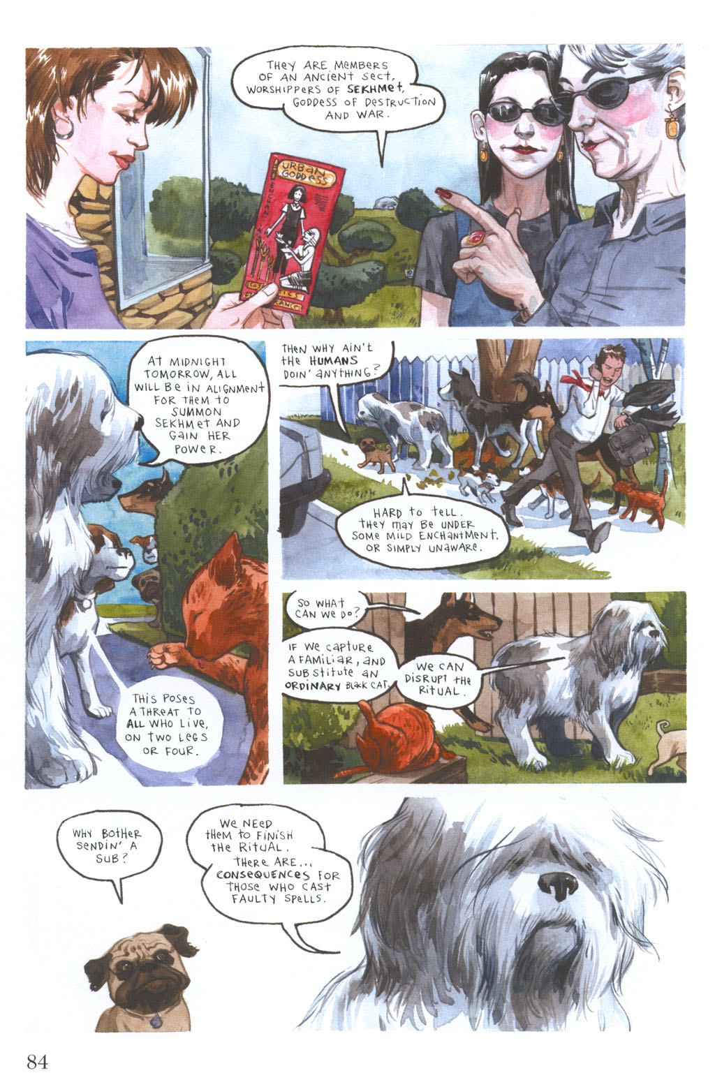 Read online The Dark Horse Book of Witchcraft comic -  Issue # TPB - 86