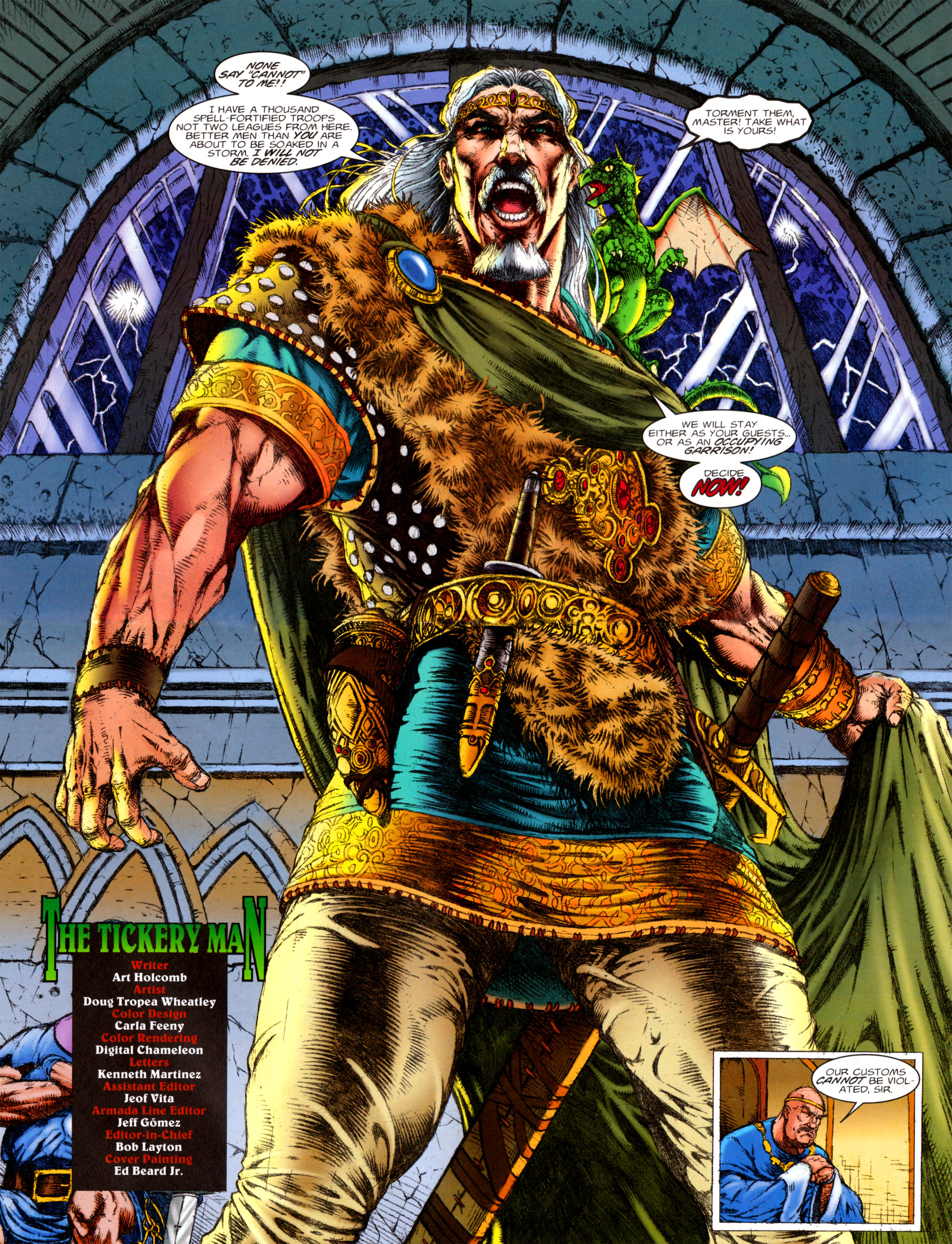 Read online Elder Dragons: A Magic The Gathering Legend comic -  Issue #1 - 3