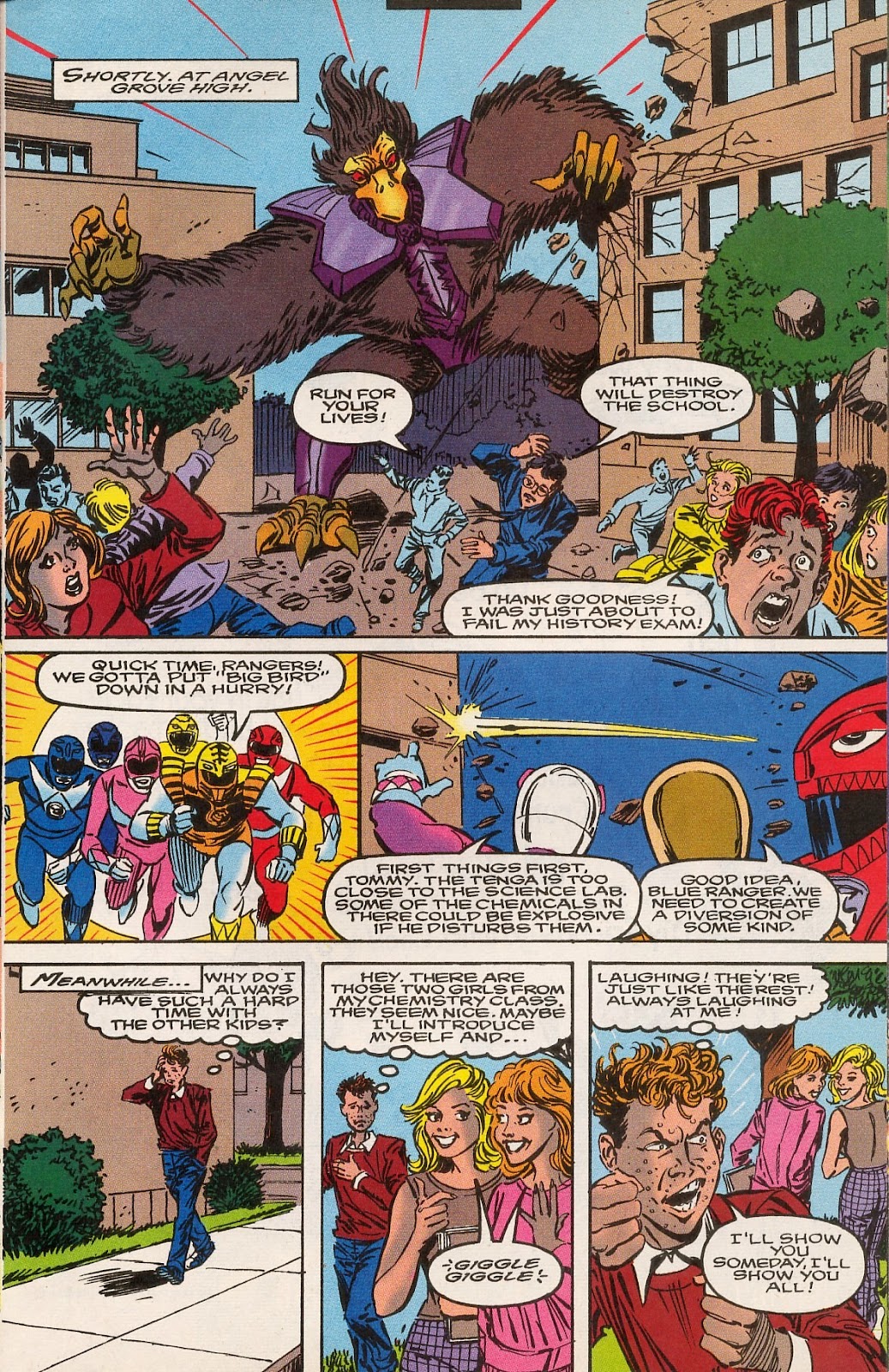 Saban's Mighty Morphin' Power Rangers (1995) issue 4 - Page 21