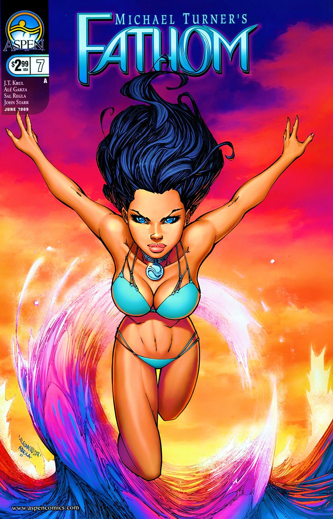 Read online Fathom (2008) comic -  Issue #7 - 1