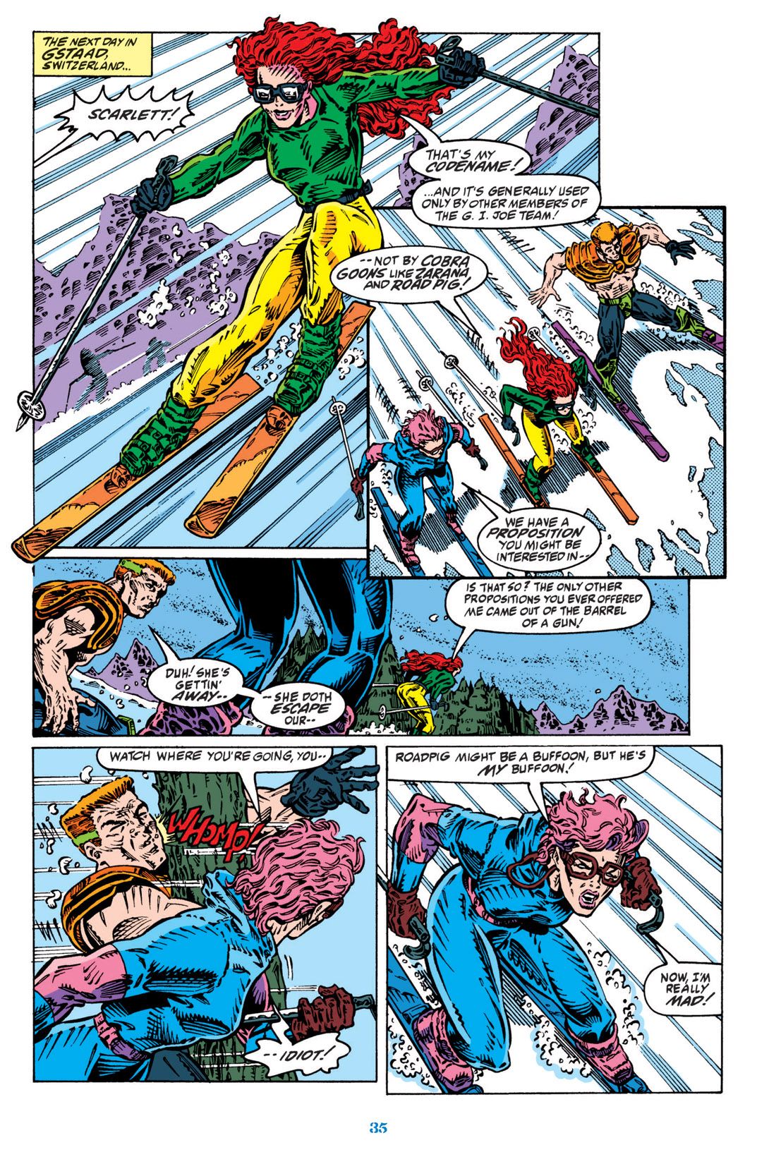Read online Classic G.I. Joe comic -  Issue # TPB 14 (Part 1) - 35