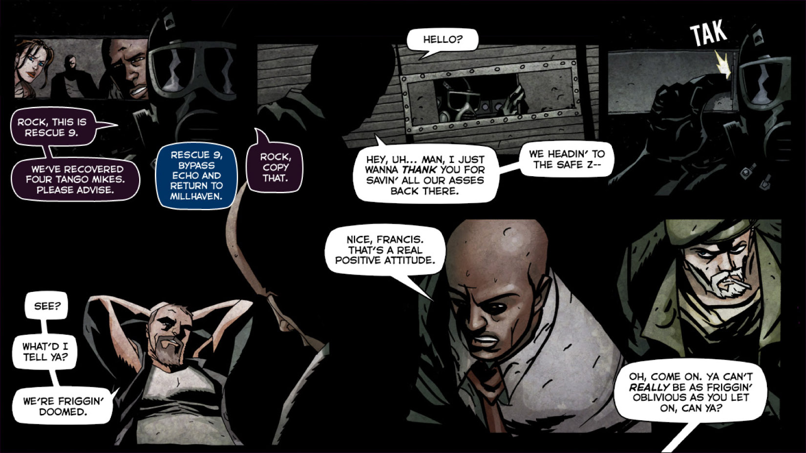 Read online Left 4 Dead: The Sacrifice comic -  Issue #1 - 24