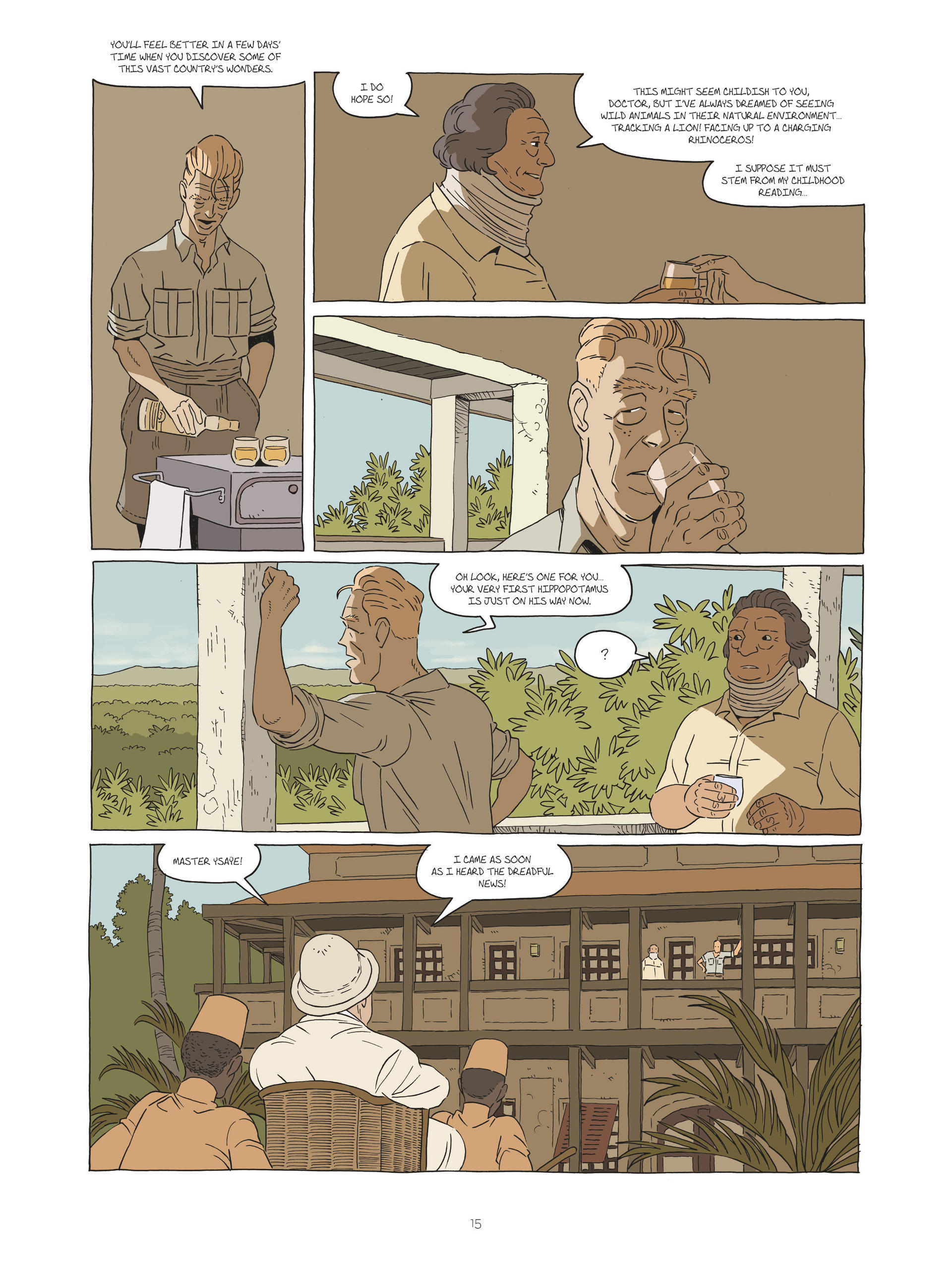 Read online Zidrou-Beuchot's African Trilogy comic -  Issue # TPB 2 - 15