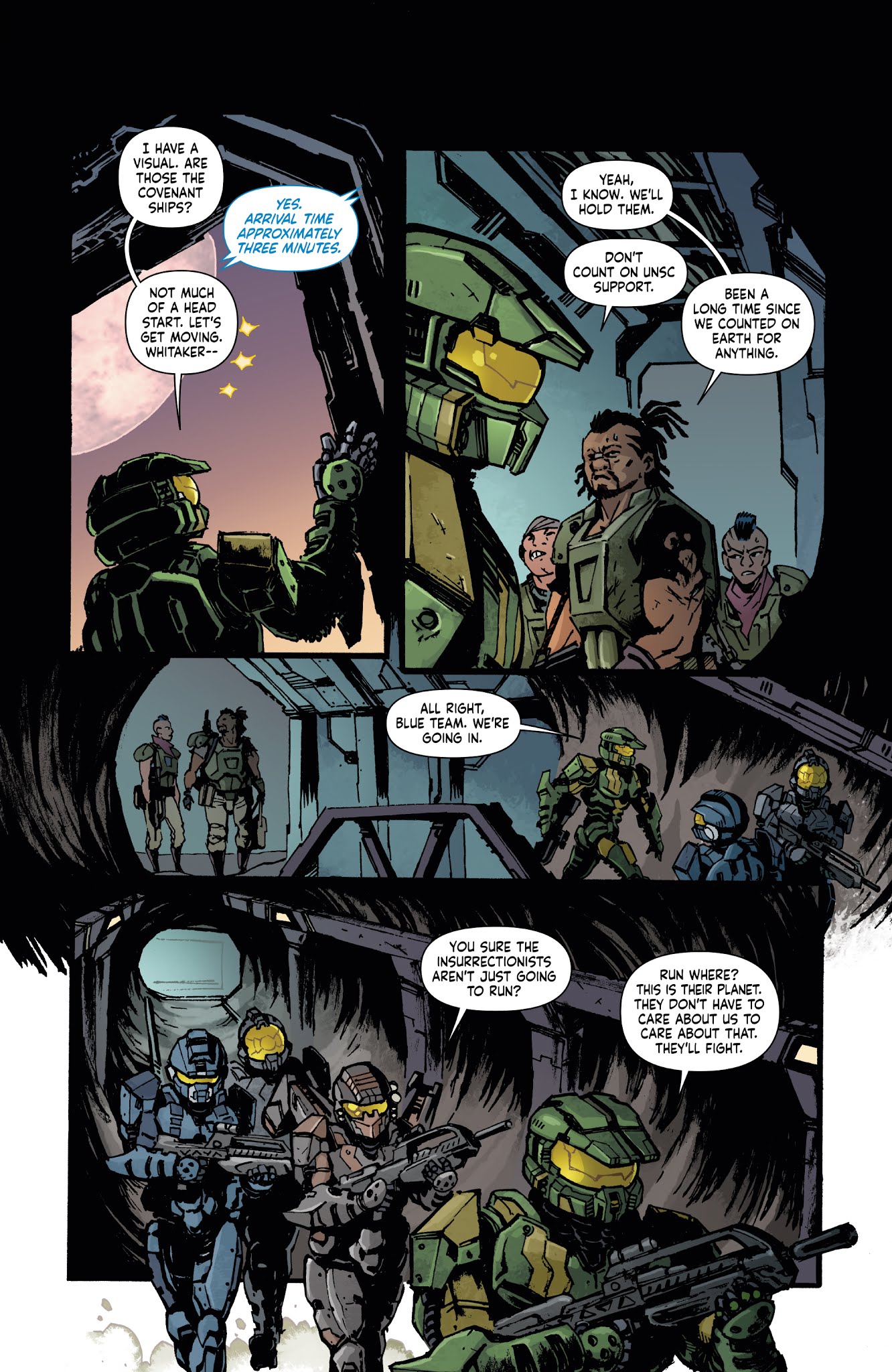 Read online Halo: Collateral Damage comic -  Issue #1 - 21