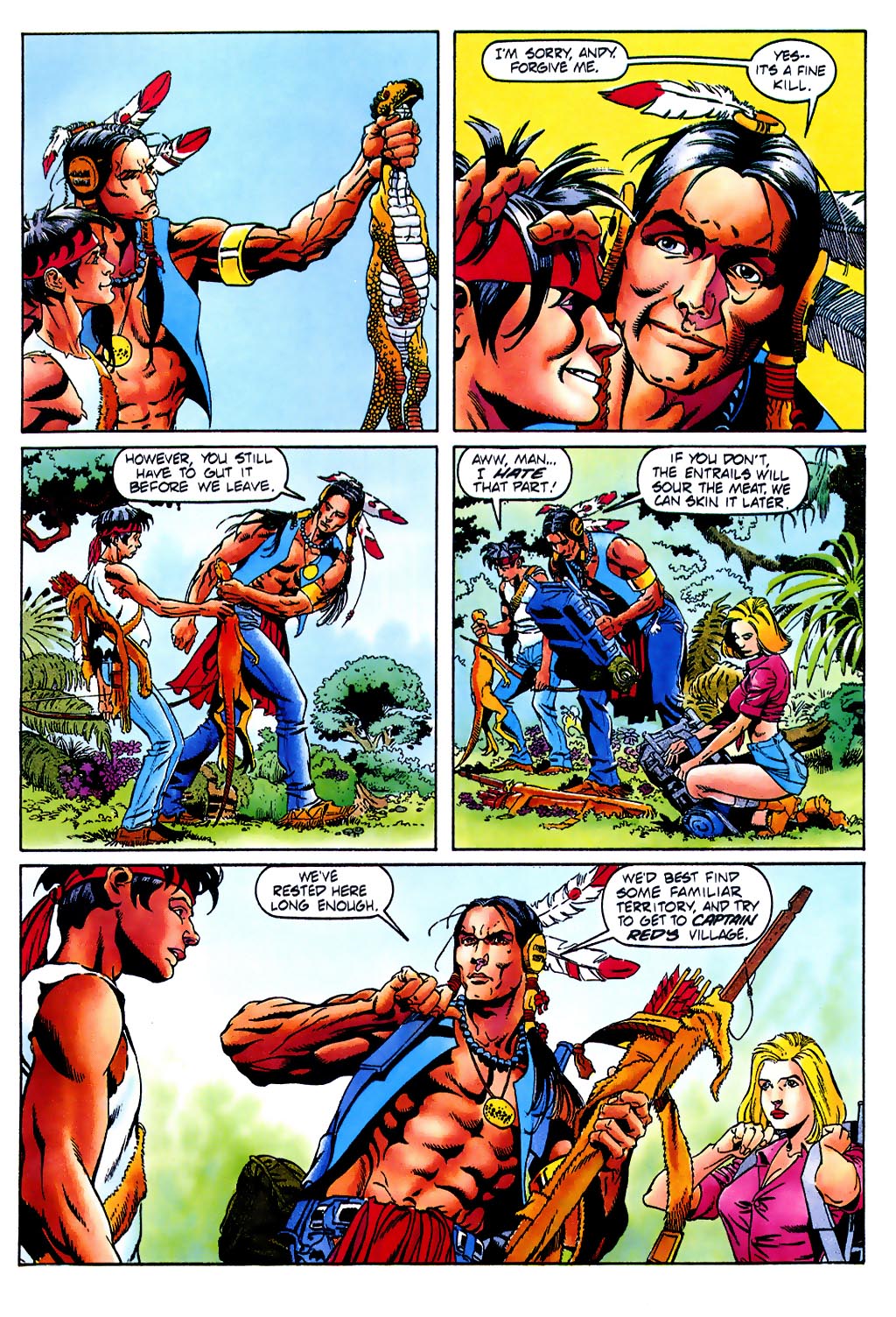 Read online Turok, Dinosaur Hunter (1993) comic -  Issue #37 - 6