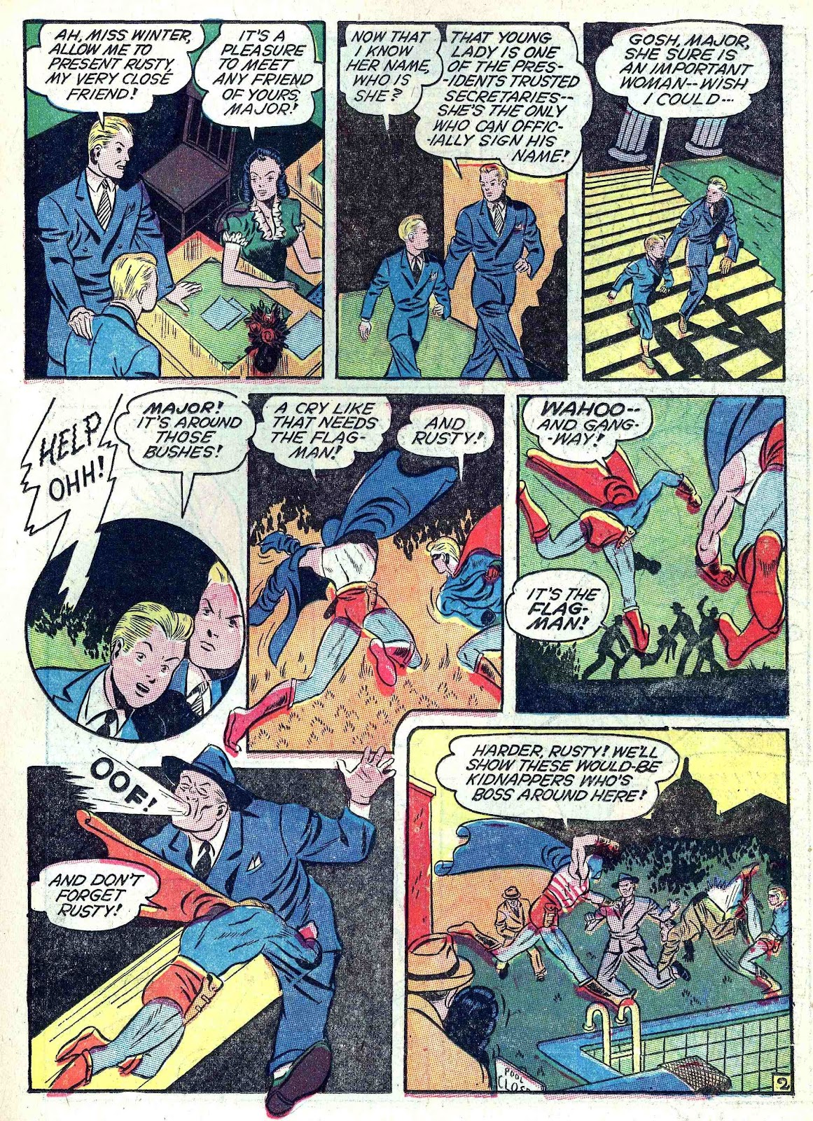 Captain Aero Comics issue 5 - Page 19