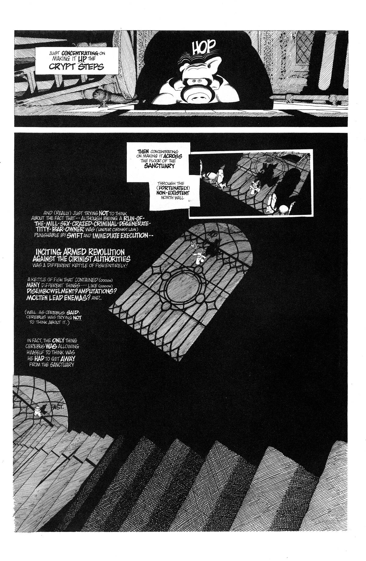 Read online Cerebus comic -  Issue #273 - 10