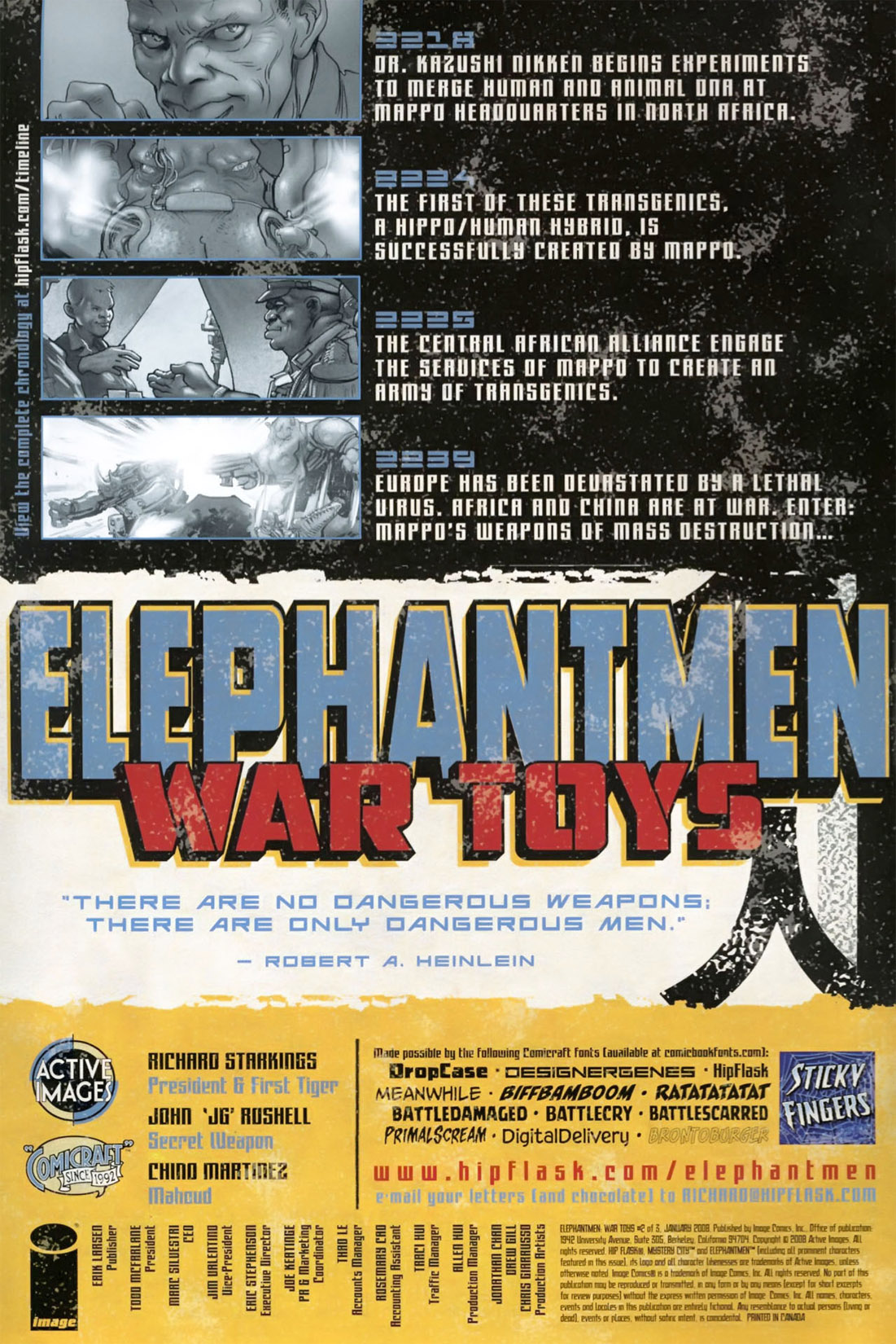 Read online Elephantmen: War Toys comic -  Issue #2 - 3