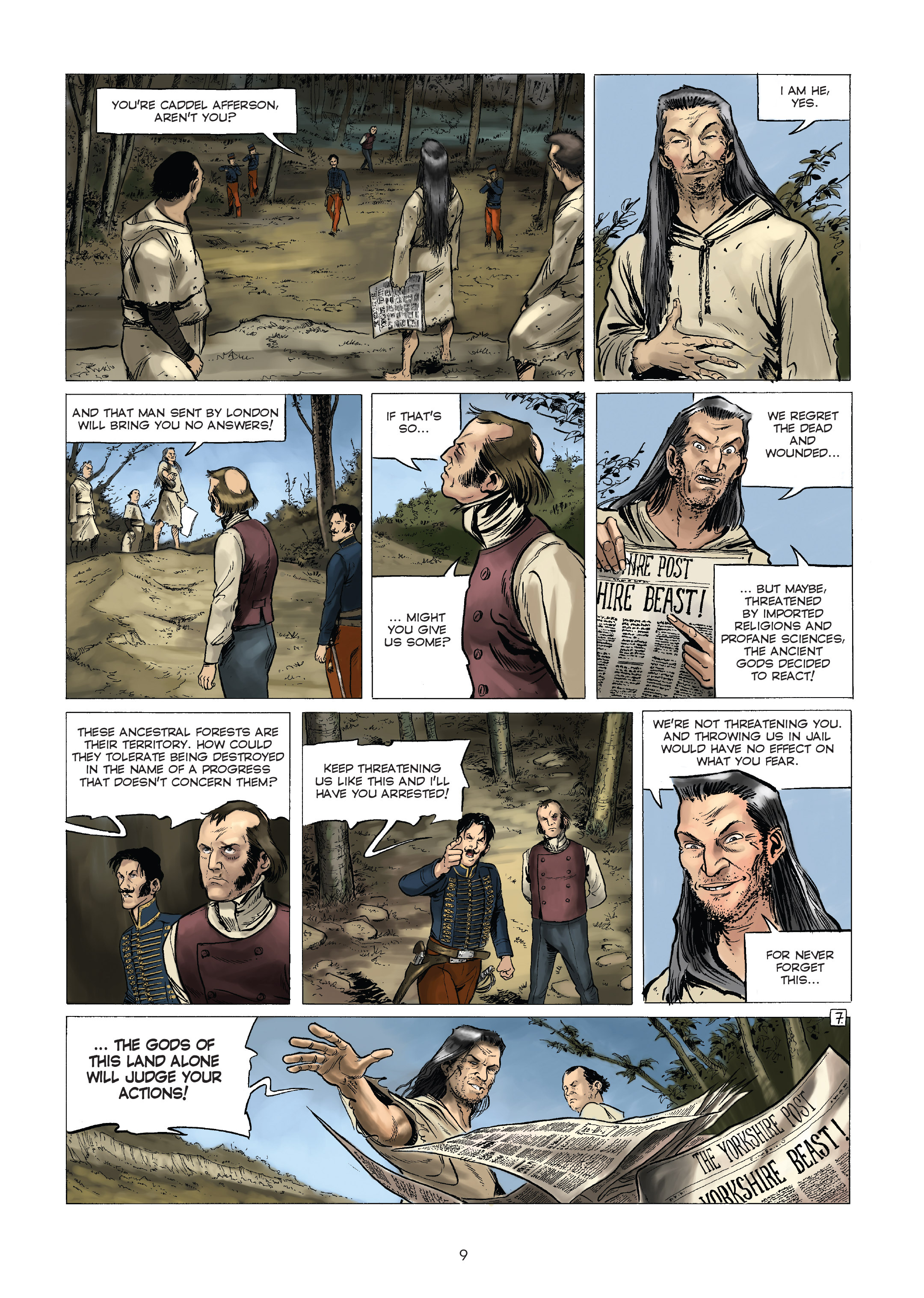 Read online Darwin's Diaries comic -  Issue #2 - 9