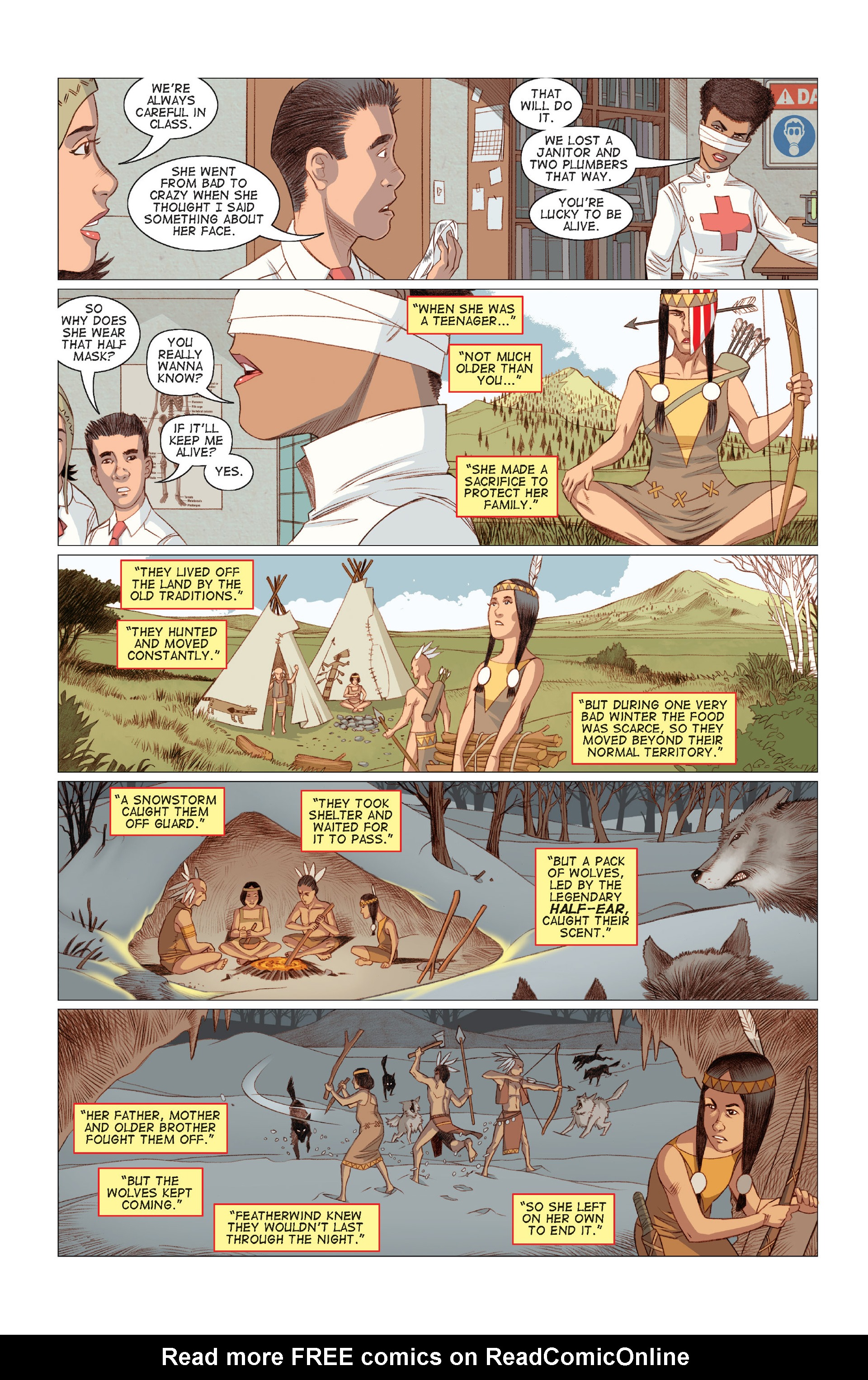Read online Five Weapons comic -  Issue #8 - 8
