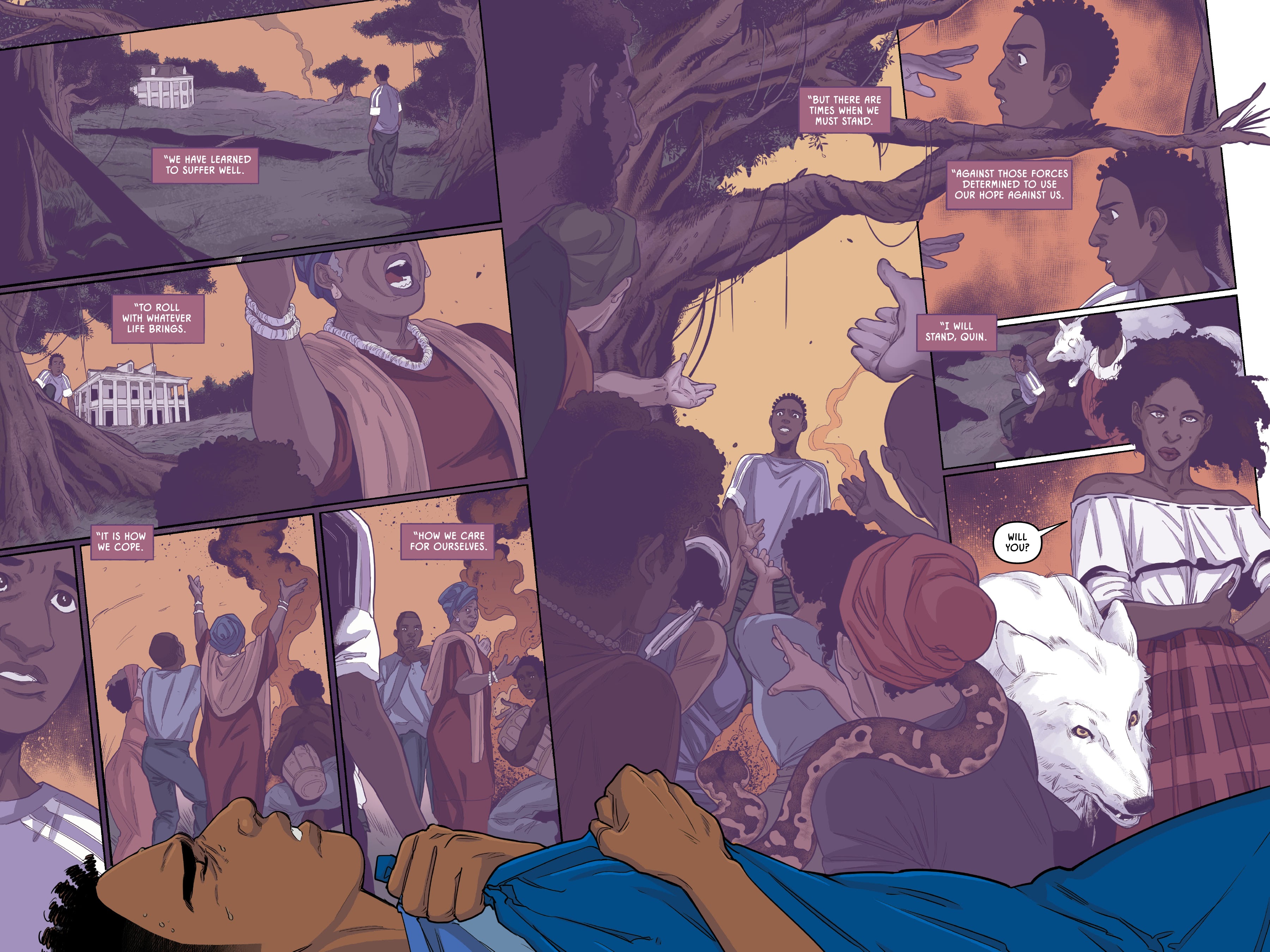 Read online Quincredible: The Hero Within comic -  Issue # TPB - 18