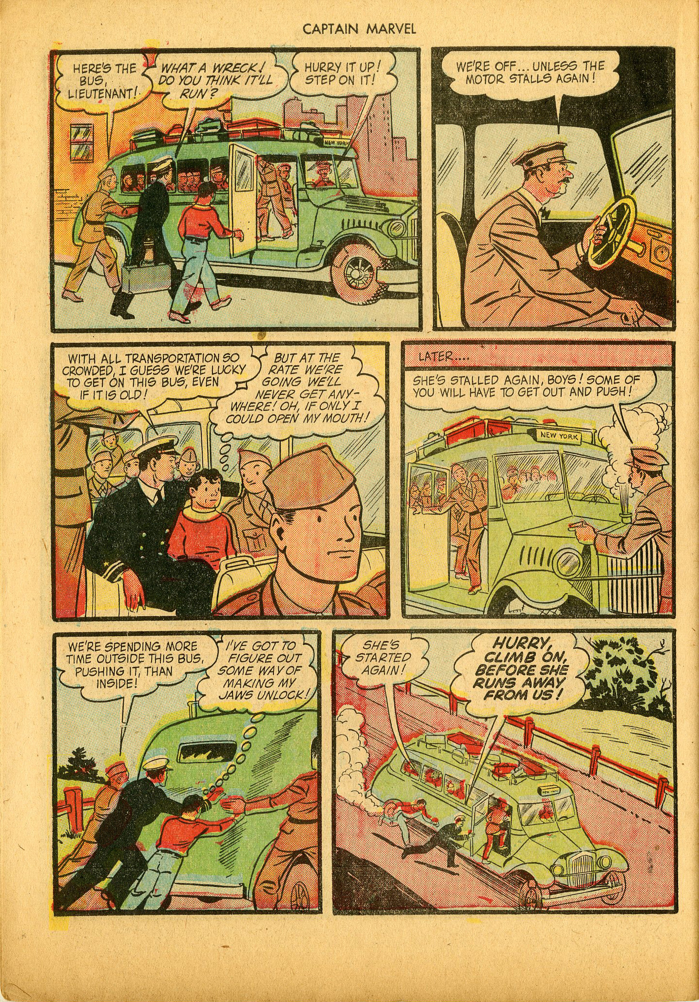 Read online Captain Marvel Adventures comic -  Issue #36 - 34