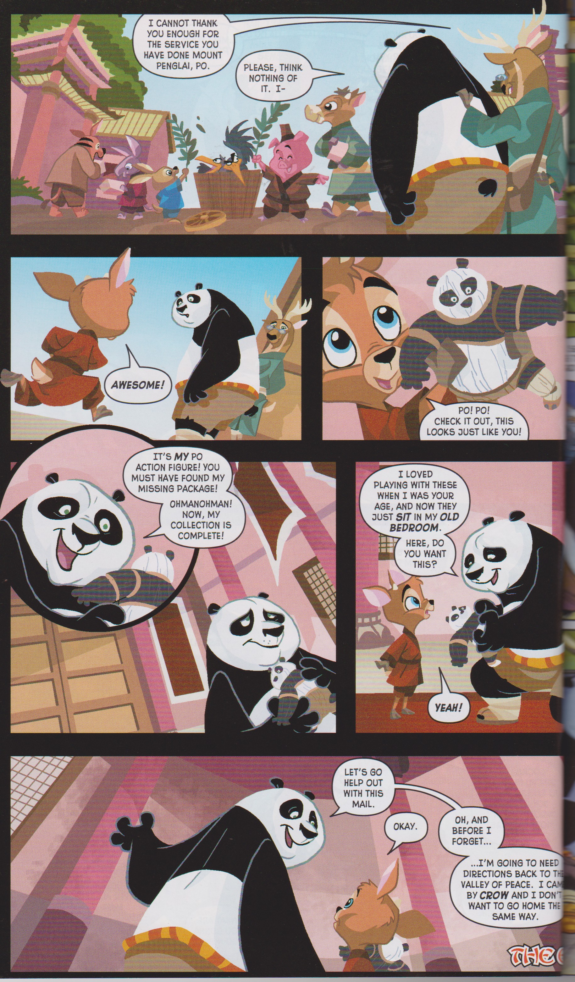 Read online Kung Fu Panda Everyone is Kung Fu Fighting comic -  Issue # TPB (Part 1) - 52