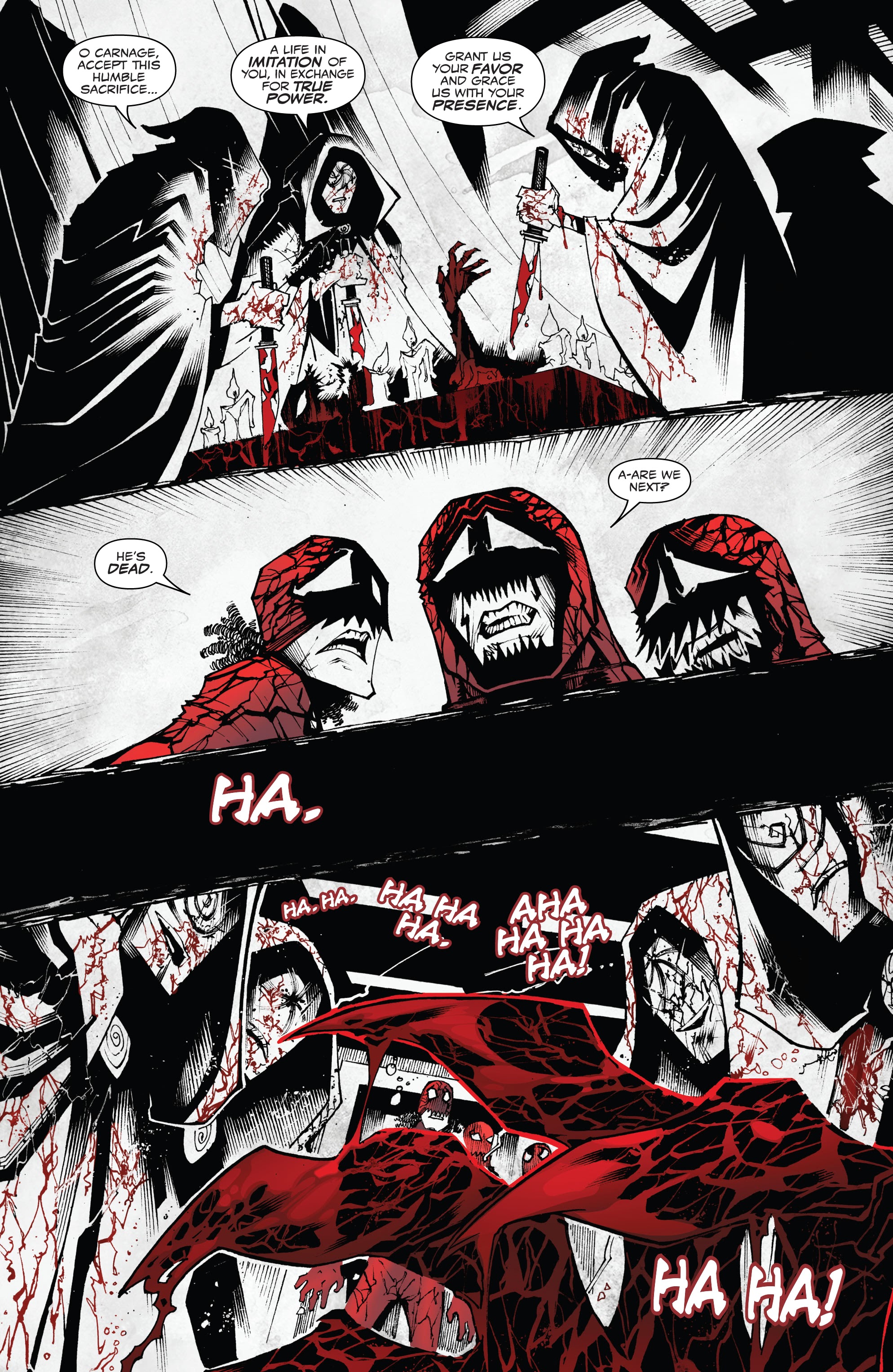Read online Carnage: Black, White & Blood comic -  Issue #3 - 27