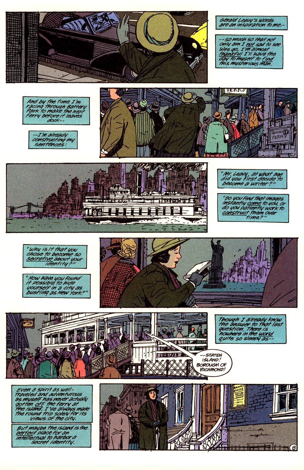 Read online Sandman Mystery Theatre comic -  Issue #62 - 8