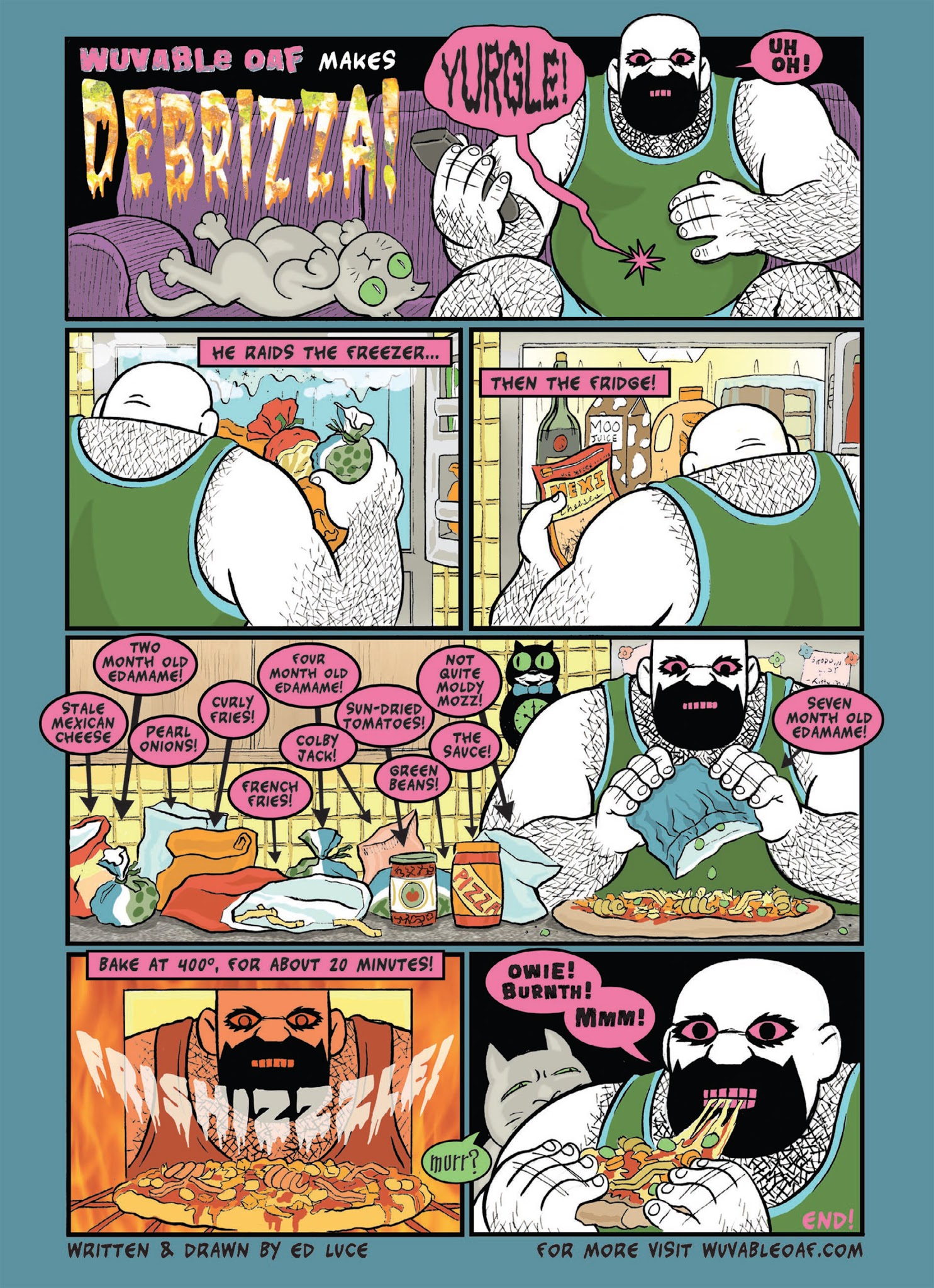 Read online Wuvable Oaf: Blood & Metal comic -  Issue # TPB - 72