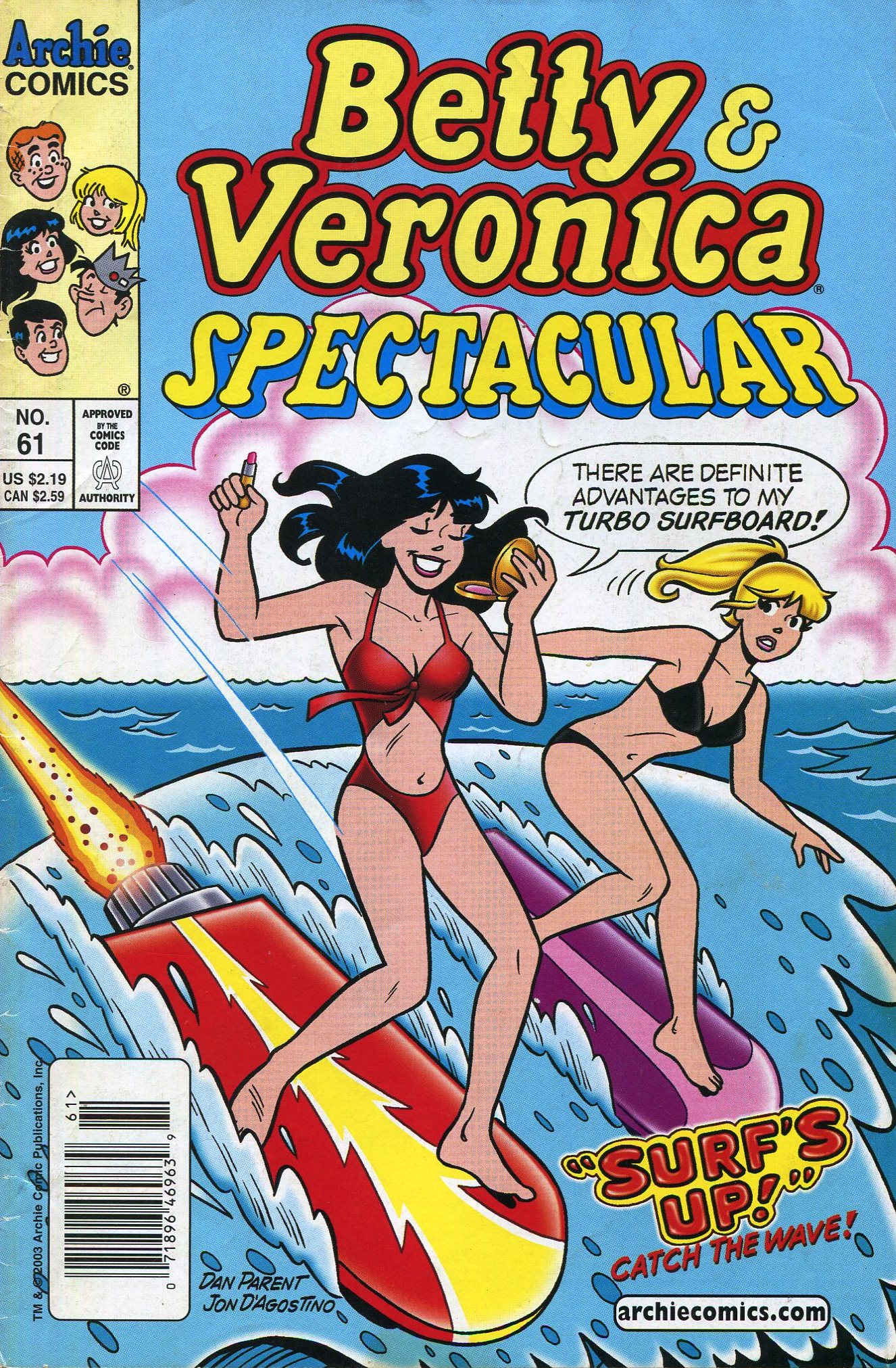 Read online Betty & Veronica Spectacular comic -  Issue #61 - 1