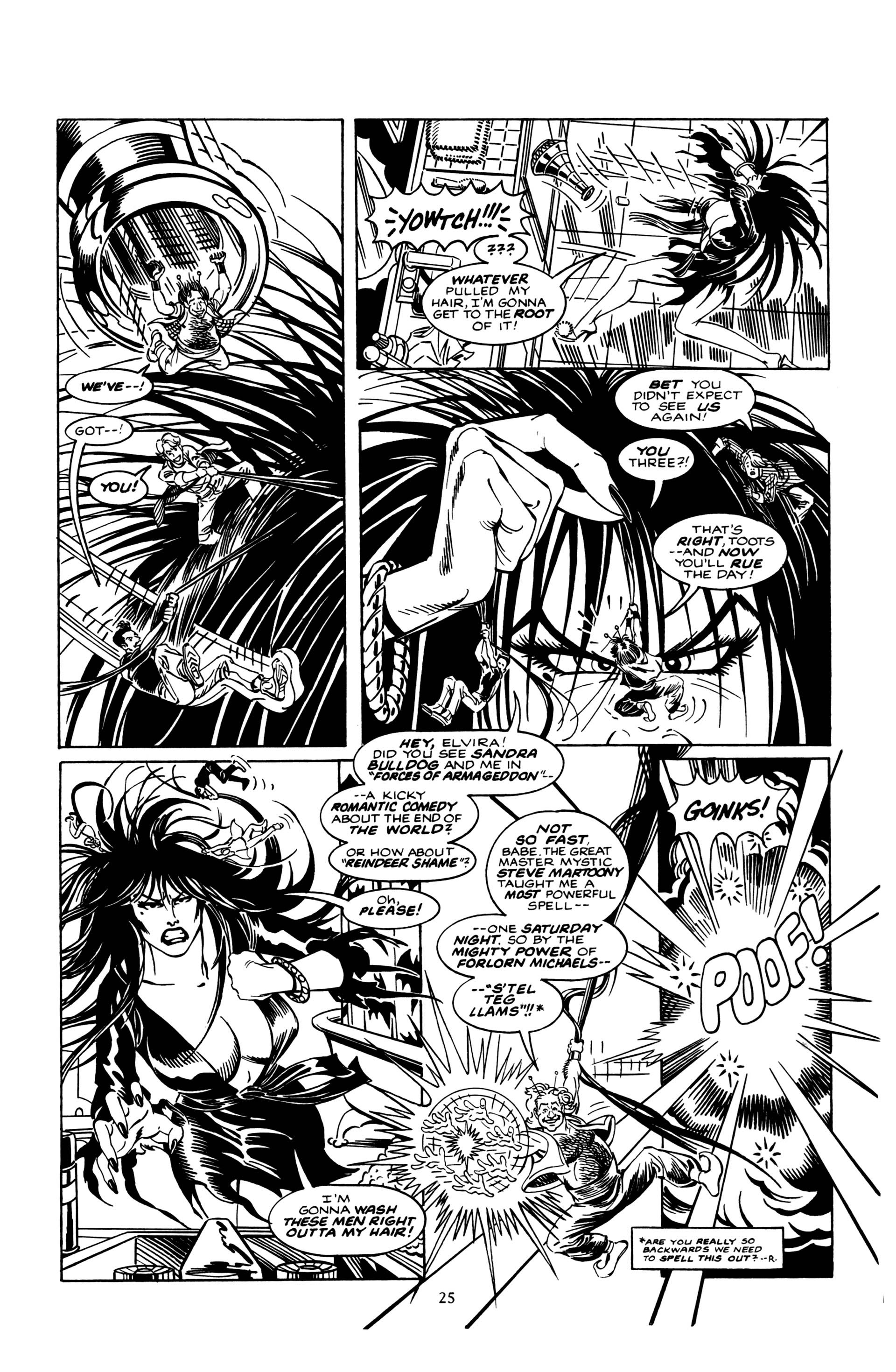 Read online Elvira, Mistress of the Dark comic -  Issue #95 - 27