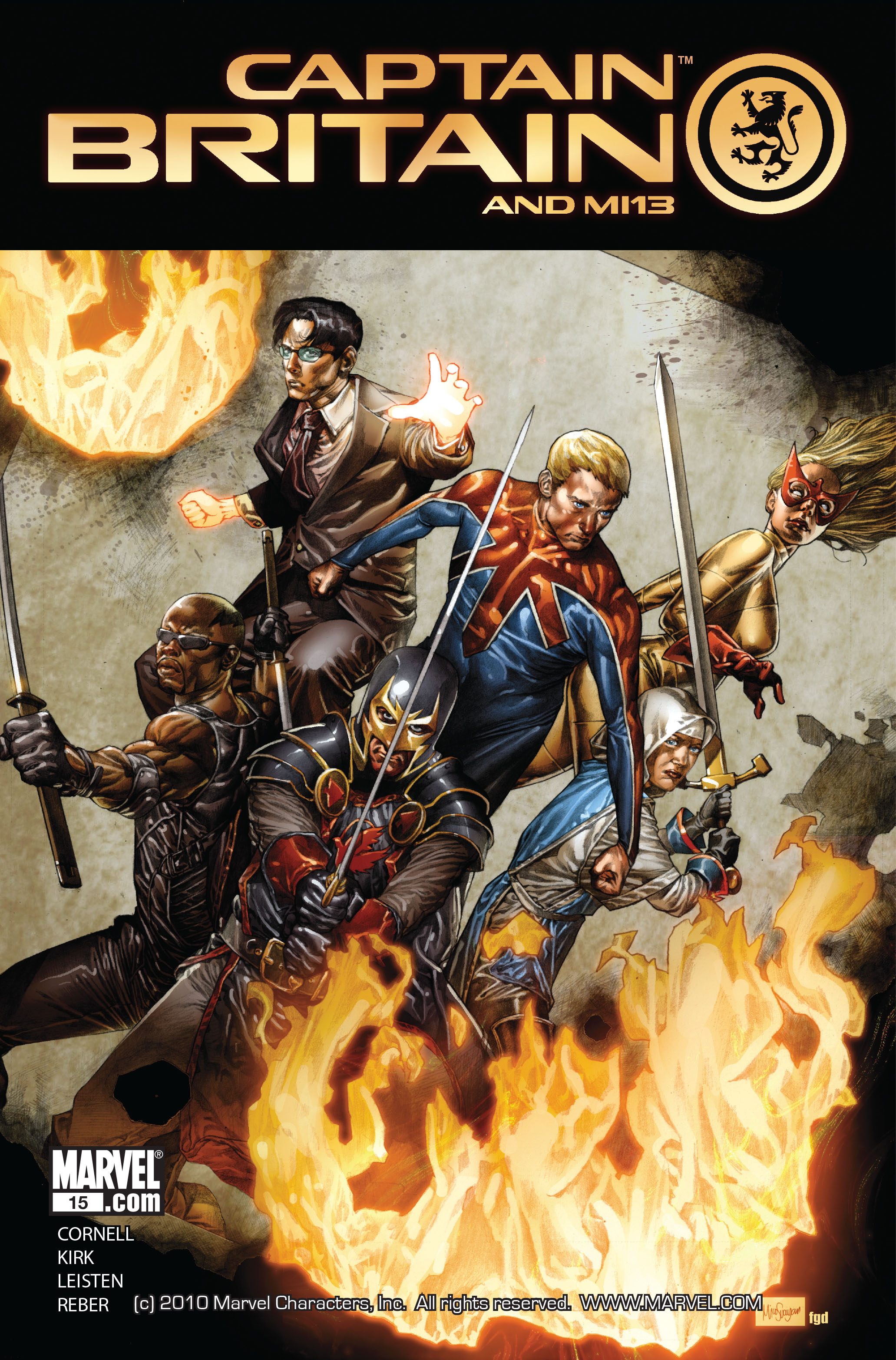 Read online Captain Britain and MI13 comic -  Issue #15 - 1