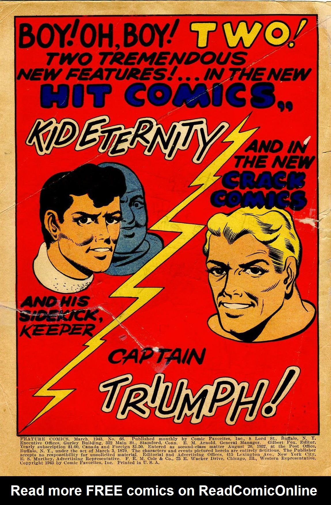 Read online Feature Comics comic -  Issue #66 - 3