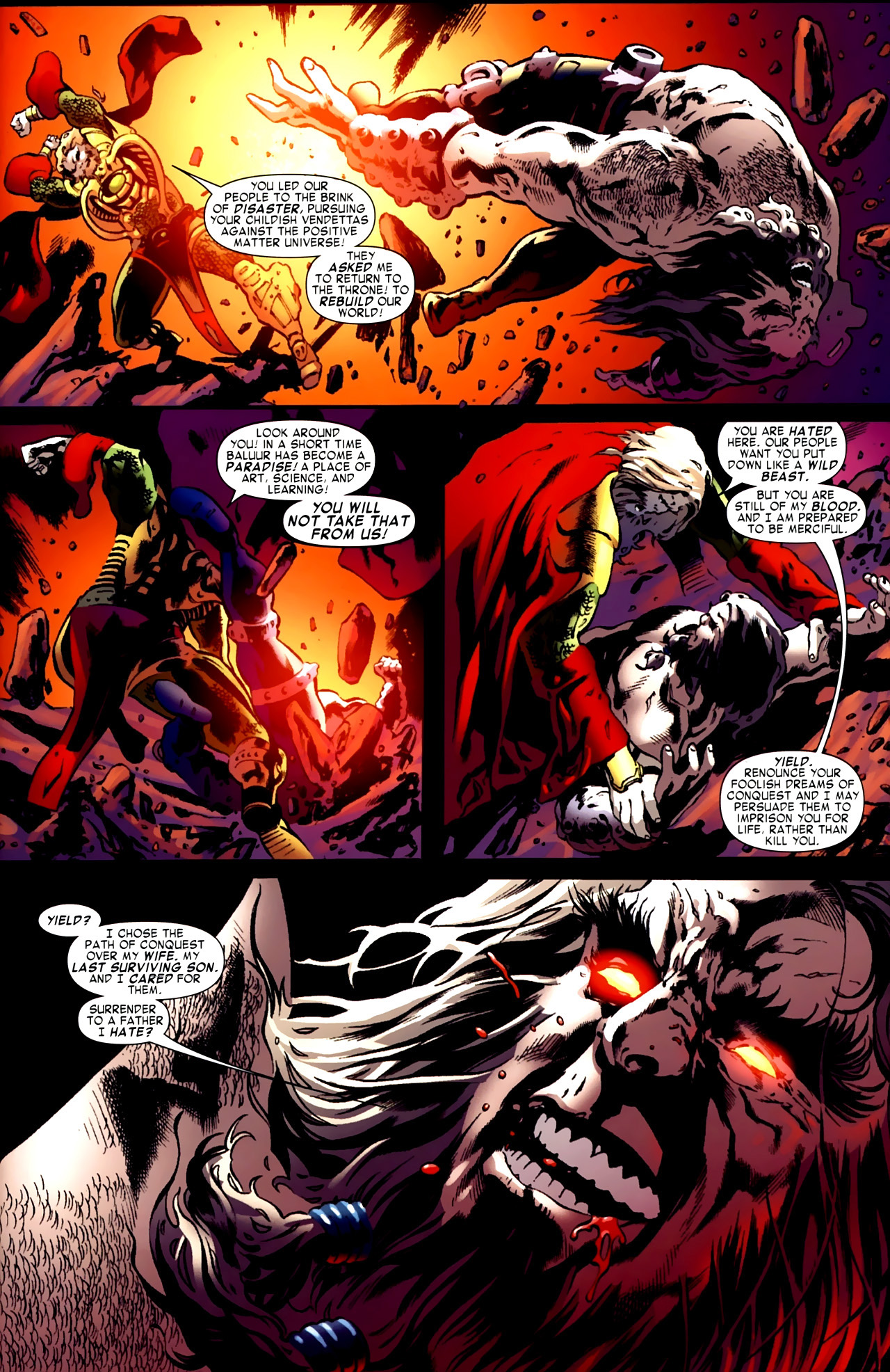 Read online War of Kings: Warriors comic -  Issue #1 - 31