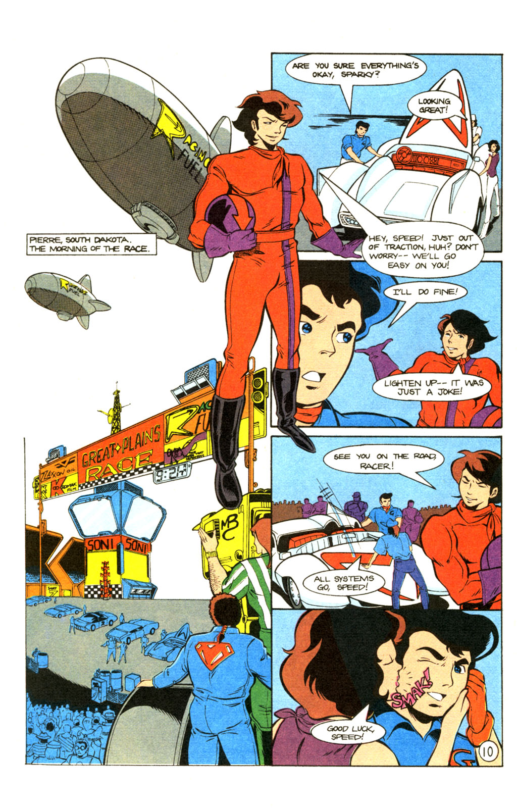 Read online Speed Racer (1987) comic -  Issue #38 - 11