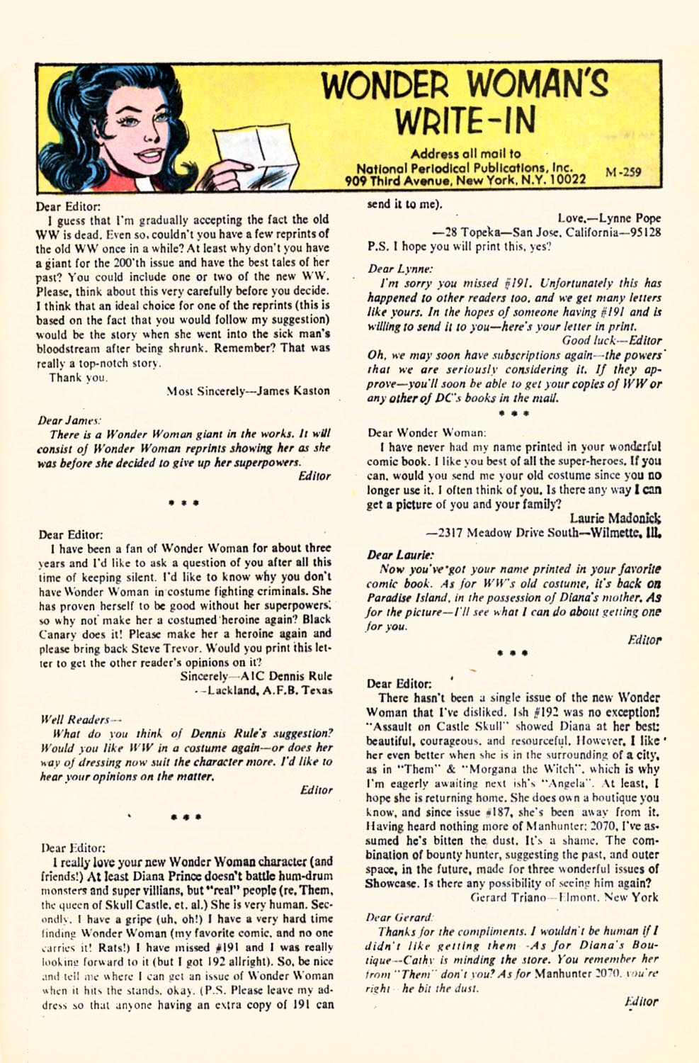 Read online Wonder Woman (1942) comic -  Issue #194 - 32