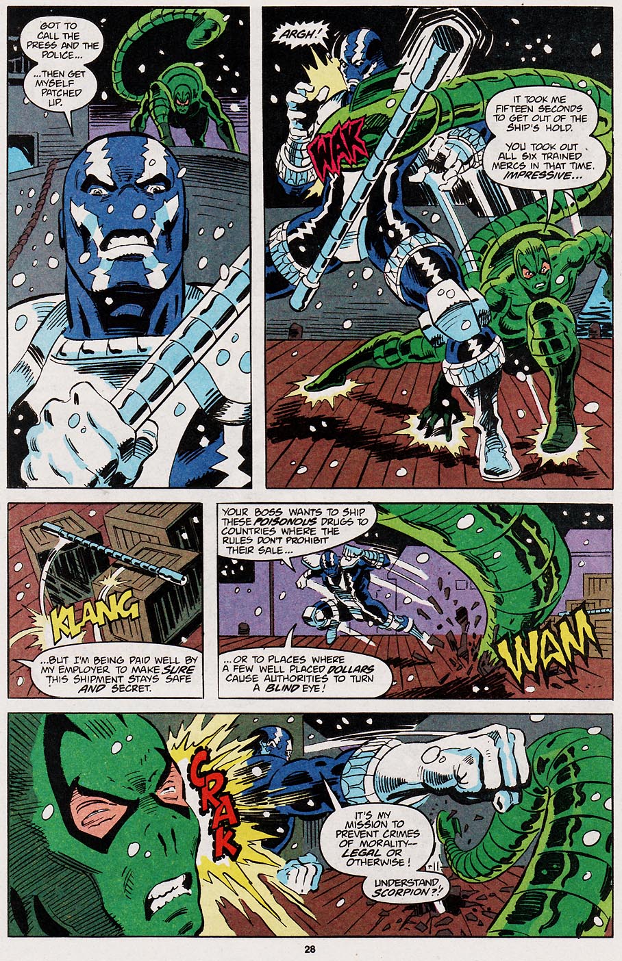 Read online Web of Spider-Man (1985) comic -  Issue #107 - 21