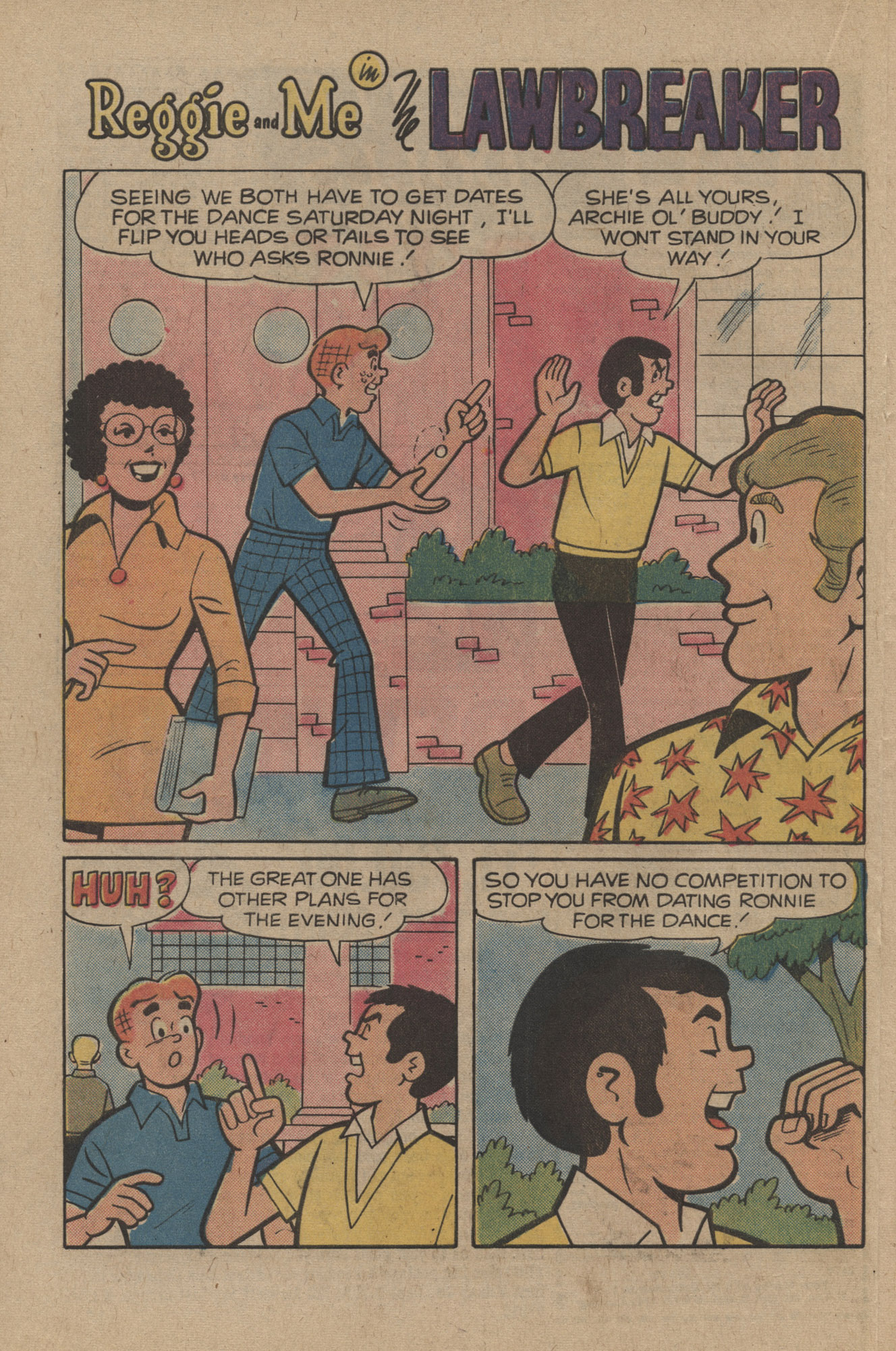 Read online Reggie and Me (1966) comic -  Issue #89 - 20