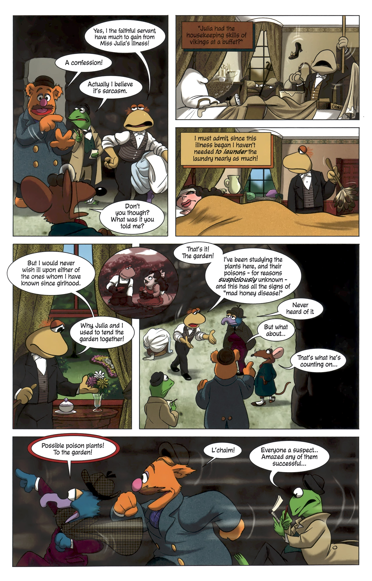 Read online Muppet Sherlock Holmes comic -  Issue #1 - 16