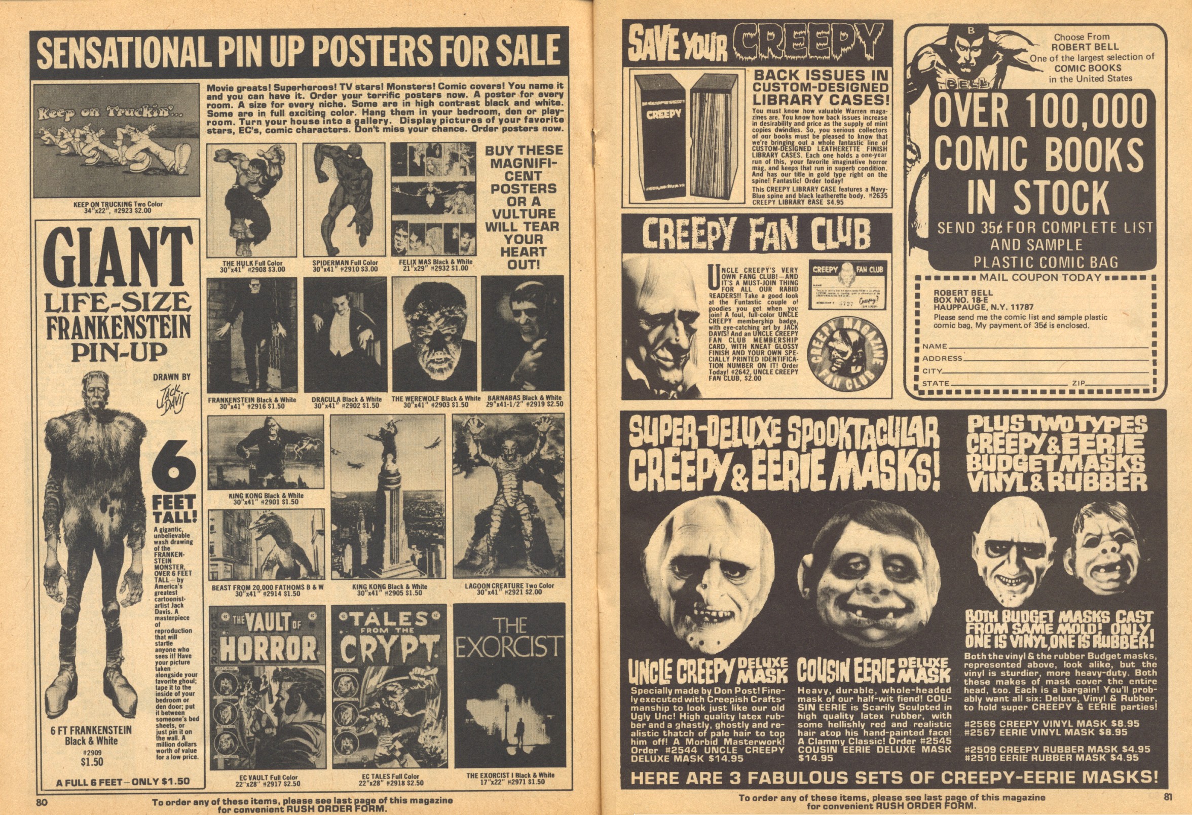 Read online Creepy (1964) comic -  Issue #73 - 75