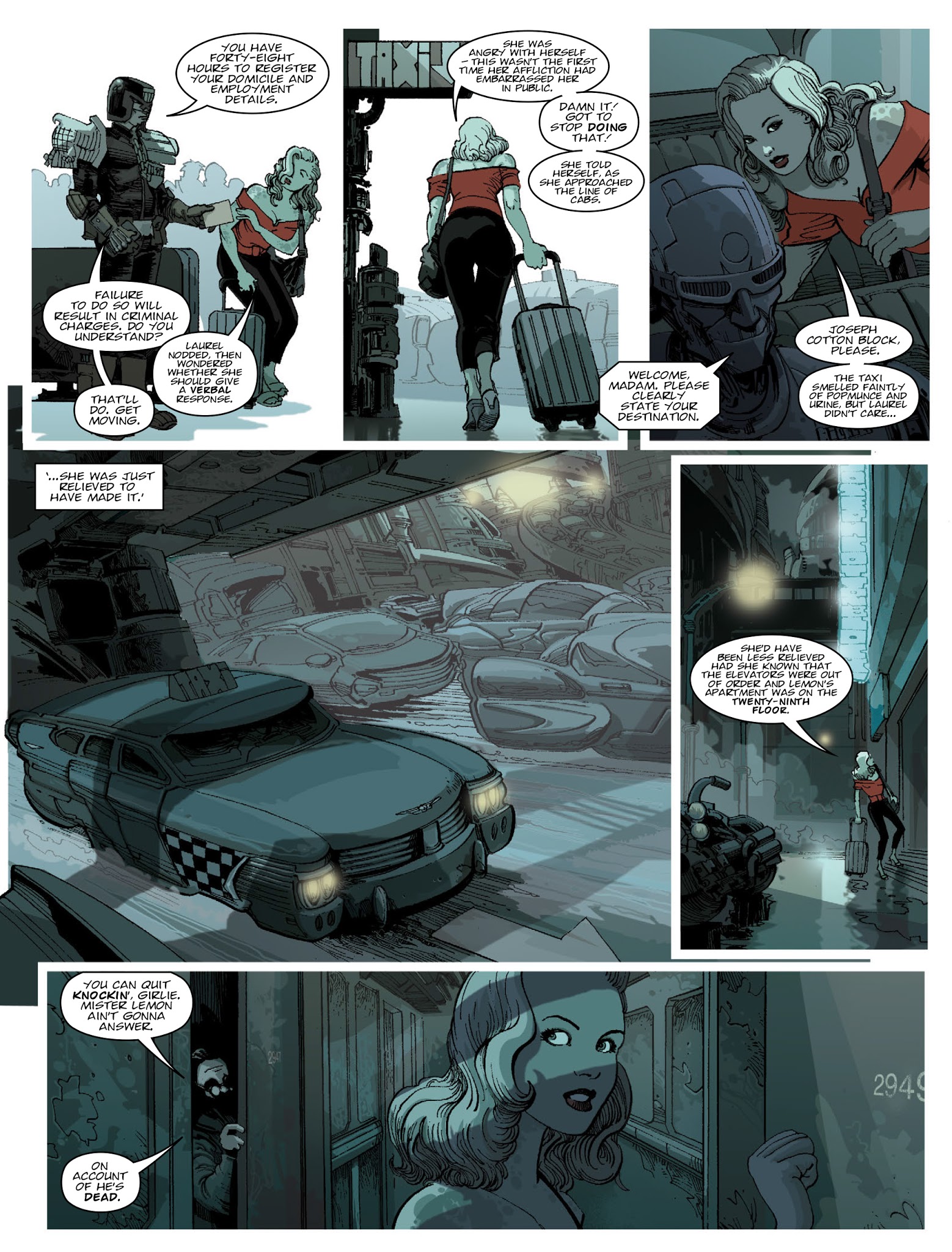 Read online Judge Dredd Megazine (Vol. 5) comic -  Issue #385 - 6