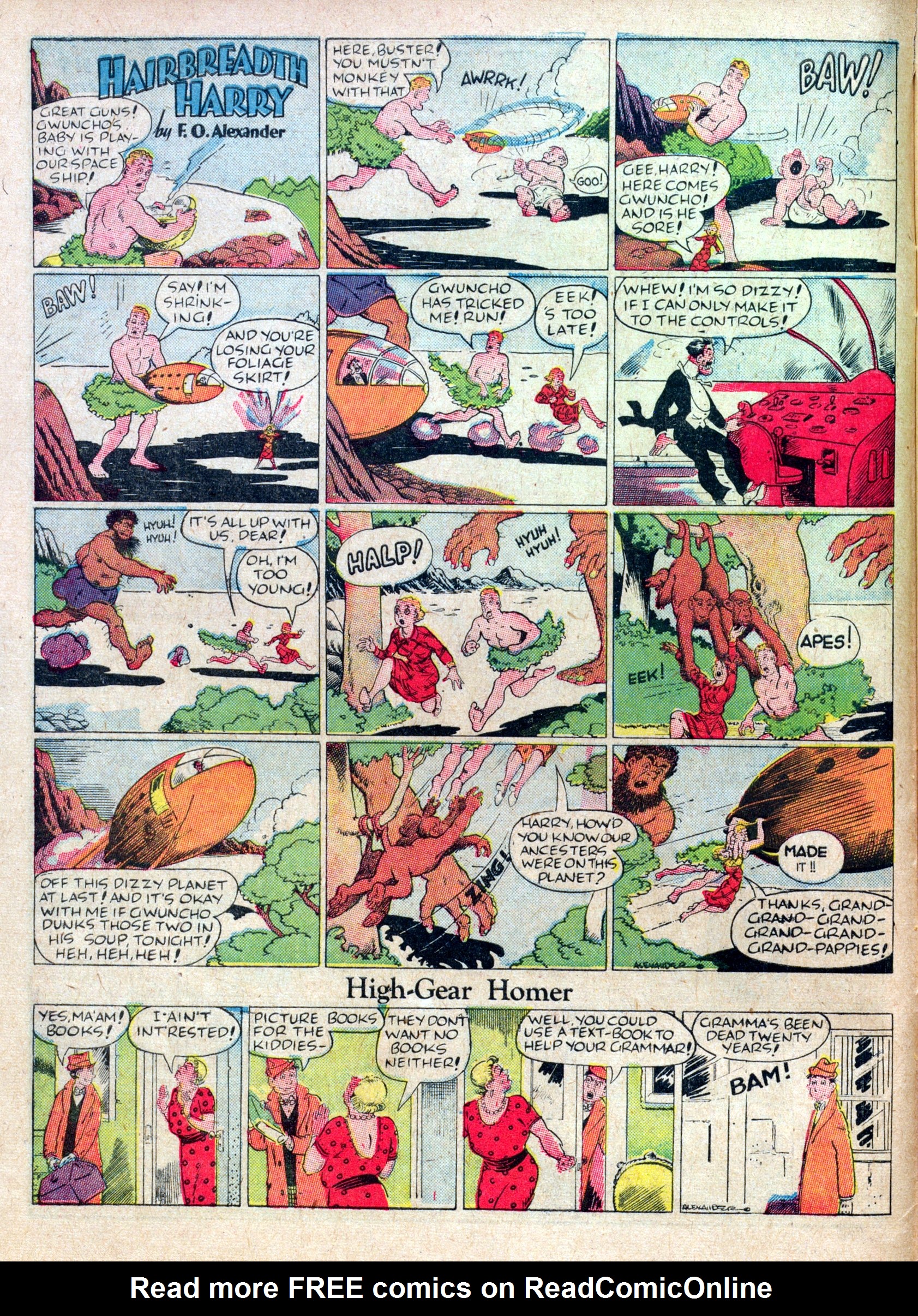 Read online Famous Funnies comic -  Issue #45 - 16