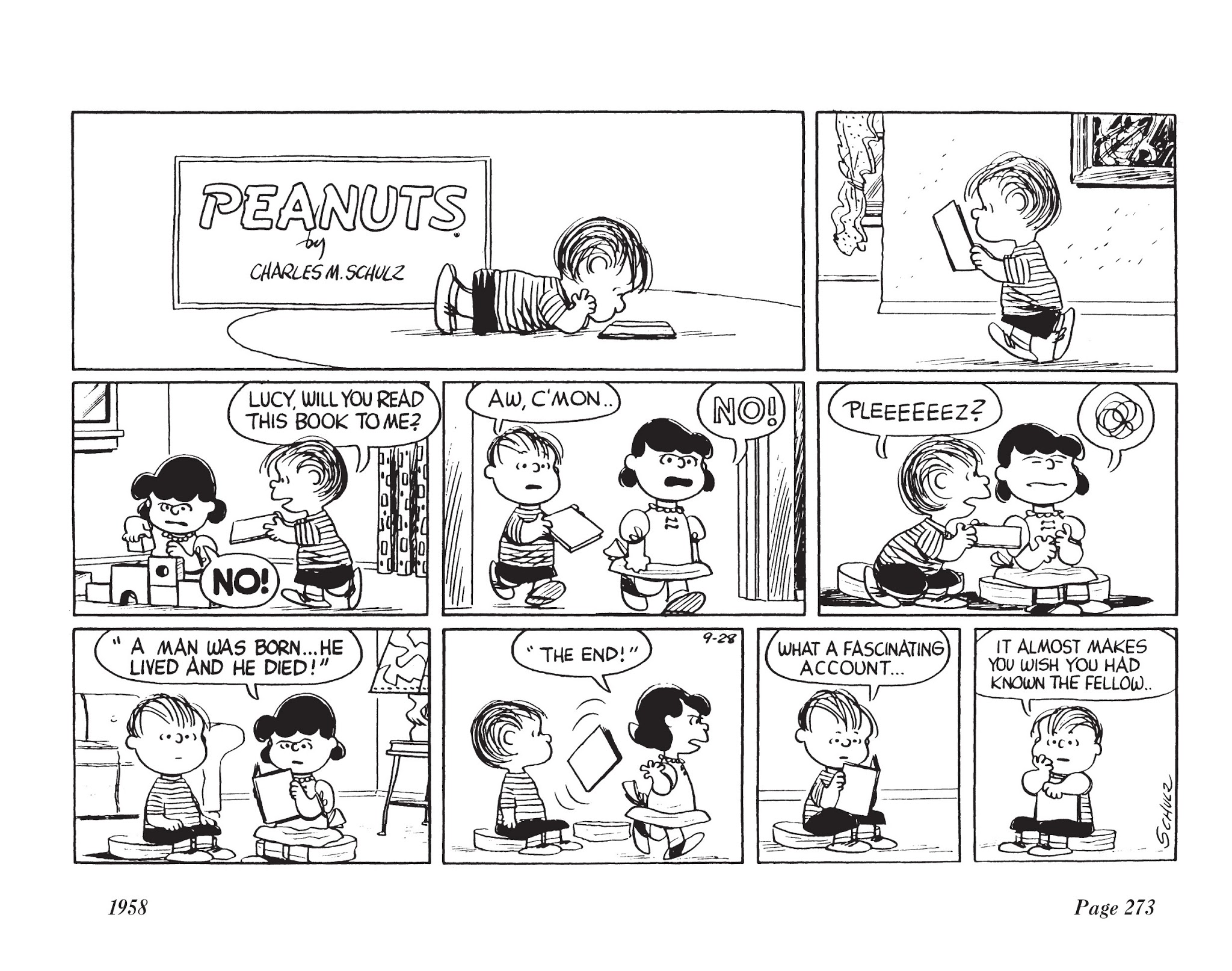 Read online The Complete Peanuts comic -  Issue # TPB 4 - 287