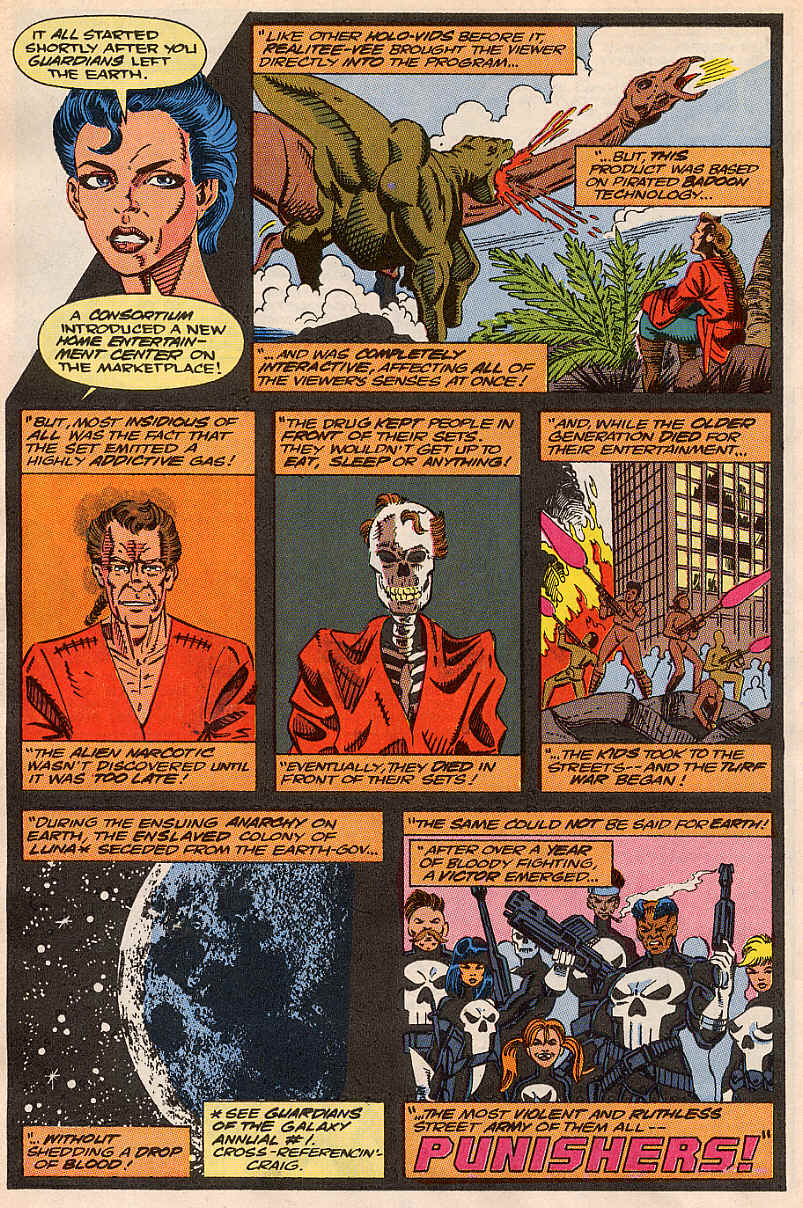 Read online Guardians of the Galaxy (1990) comic -  Issue #17 - 19