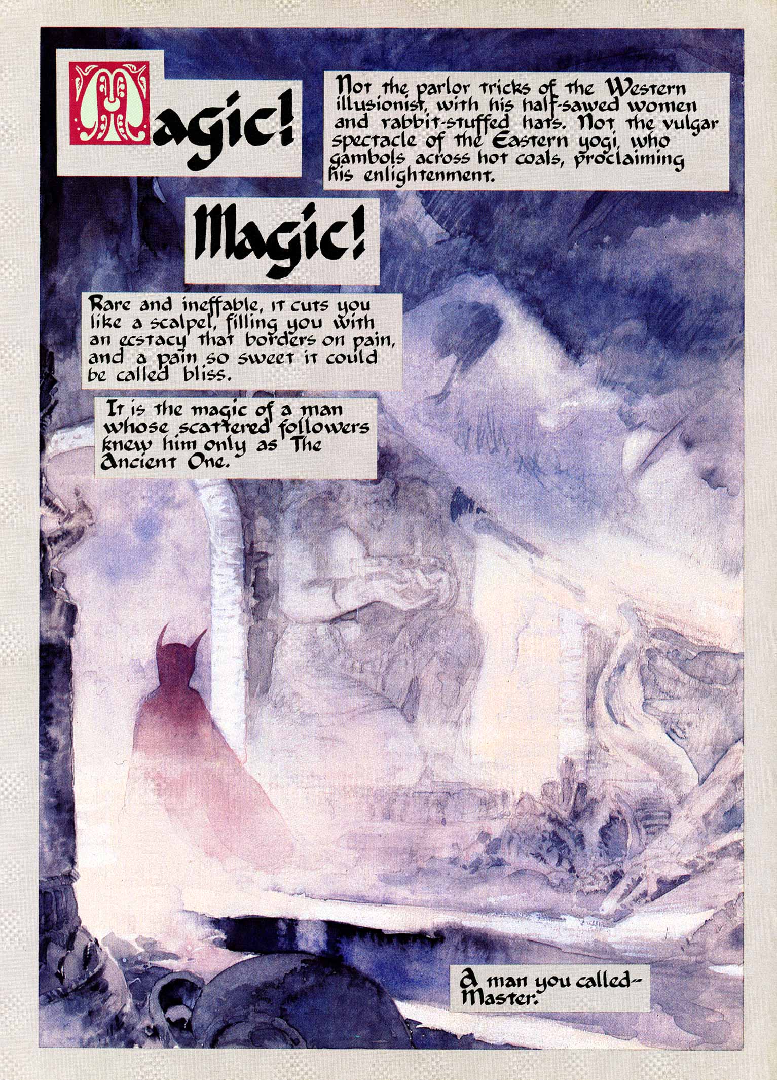 Read online Marvel Graphic Novel comic -  Issue #23 - Dr. Strange Into Shamballa - 6