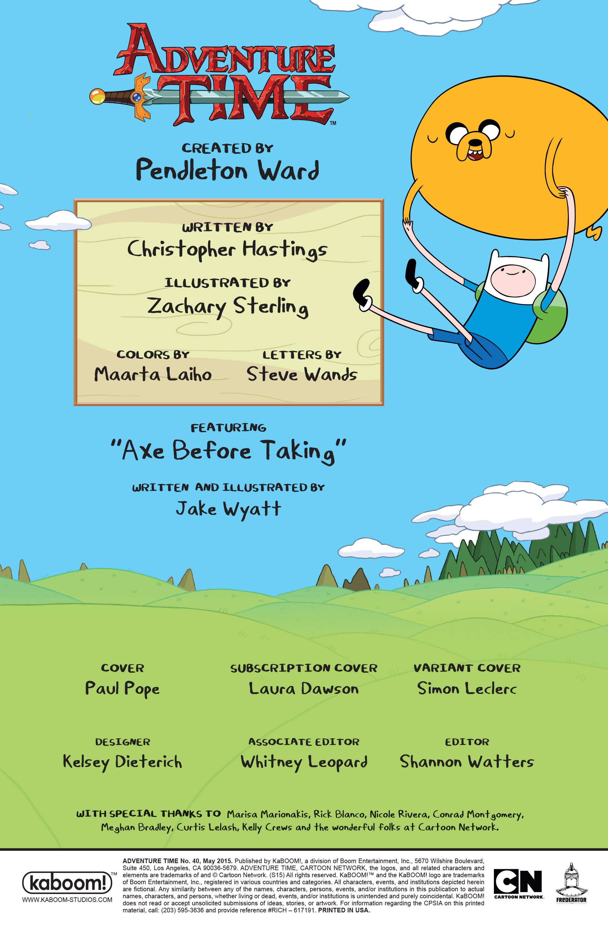 Read online Adventure Time comic -  Issue #40 - 2