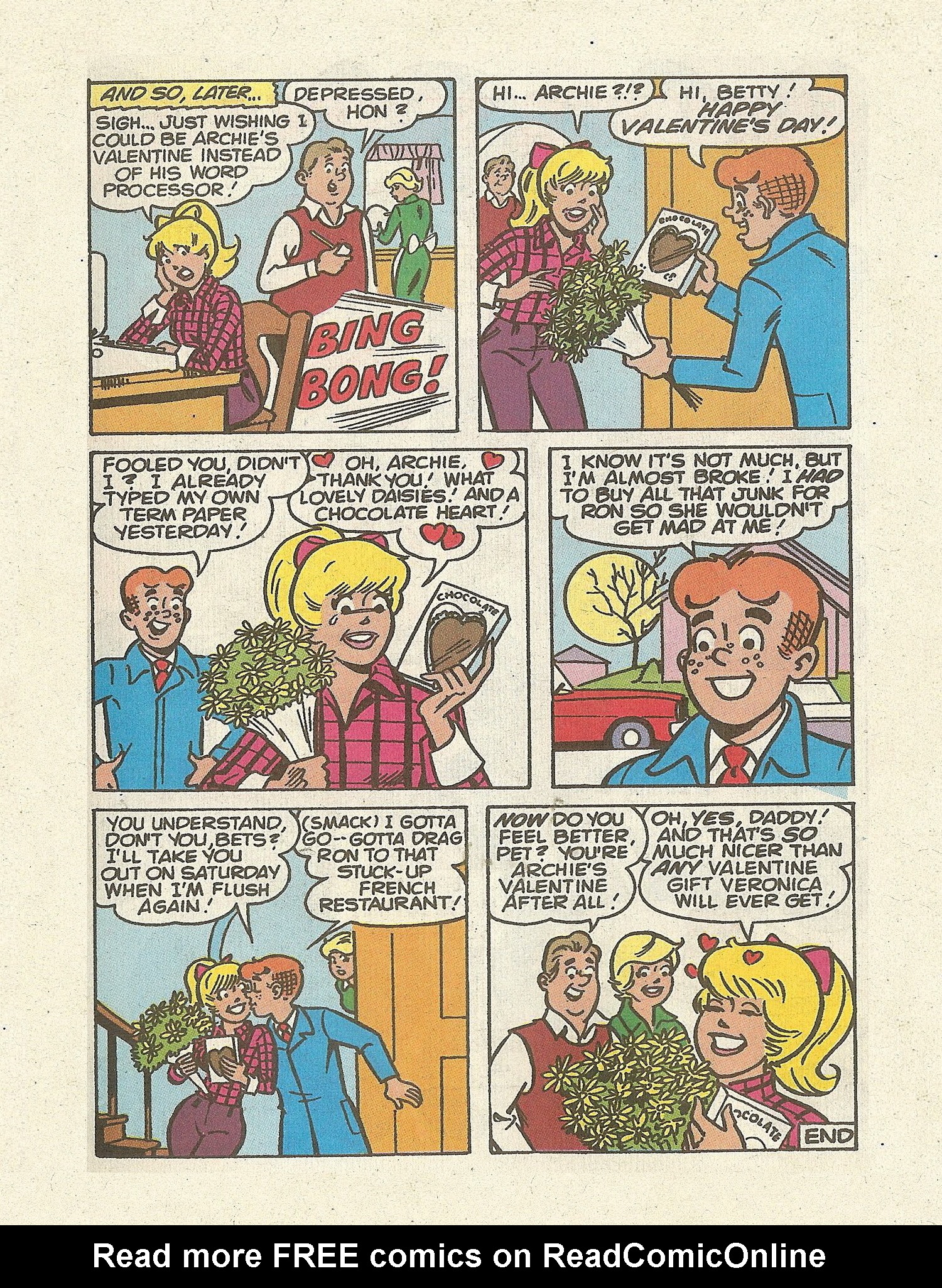 Read online Betty and Veronica Digest Magazine comic -  Issue #70 - 49