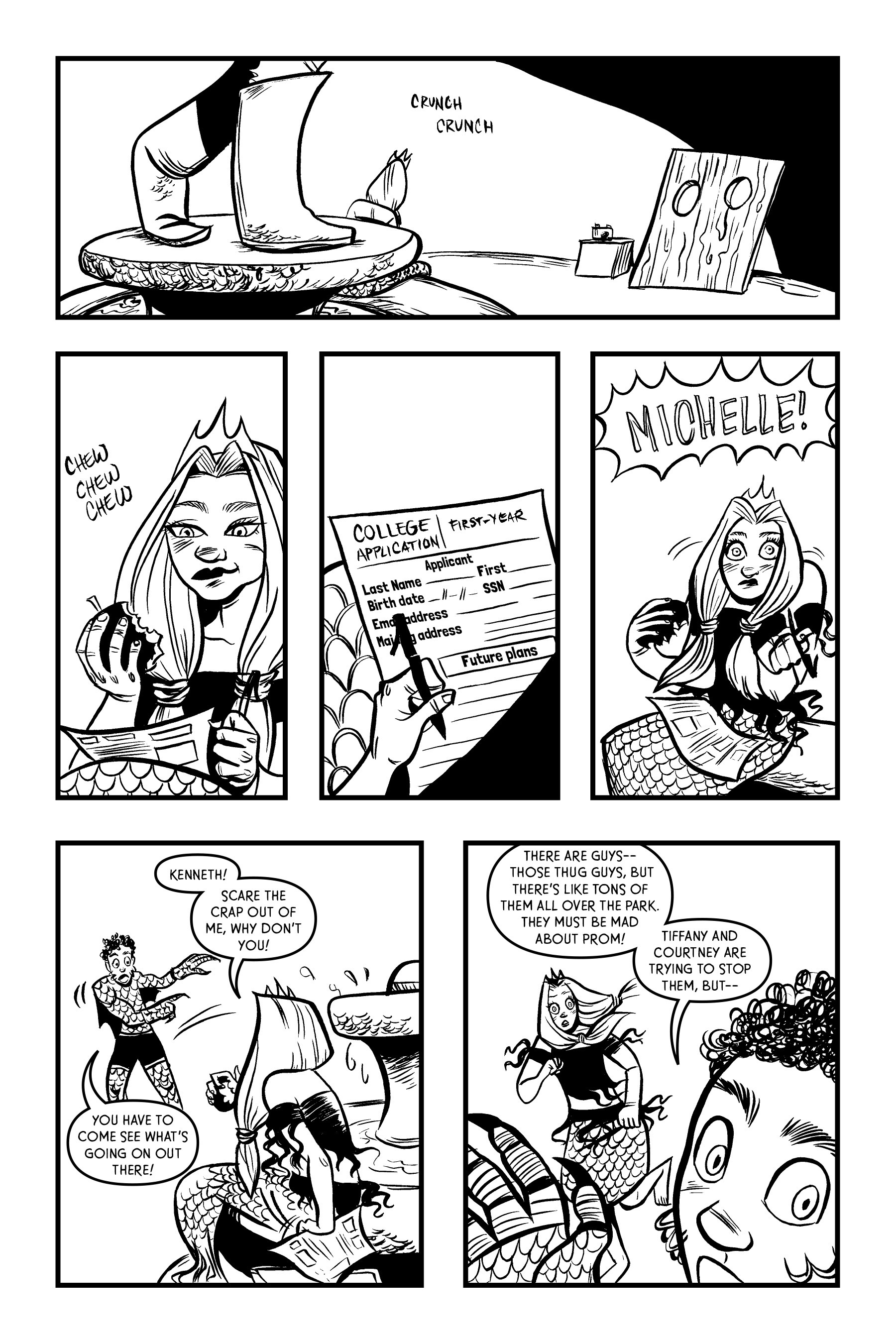 Read online Part-Time Princesses comic -  Issue # TPB (Part 2) - 24