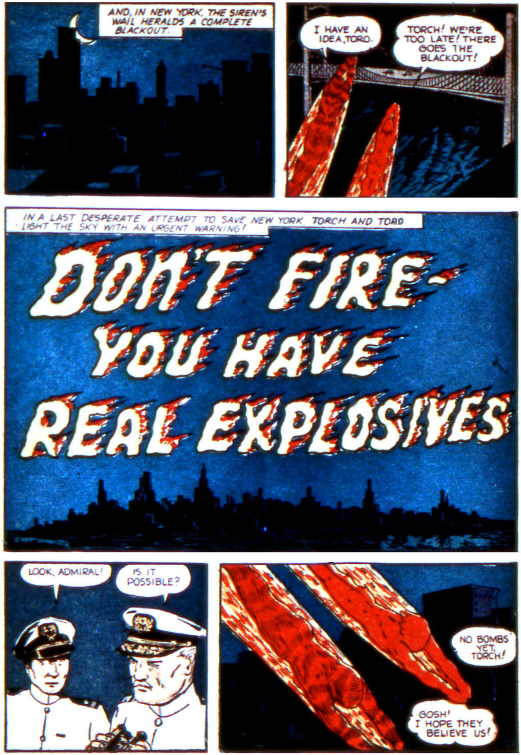 Read online The Human Torch (1940) comic -  Issue #11 - 21