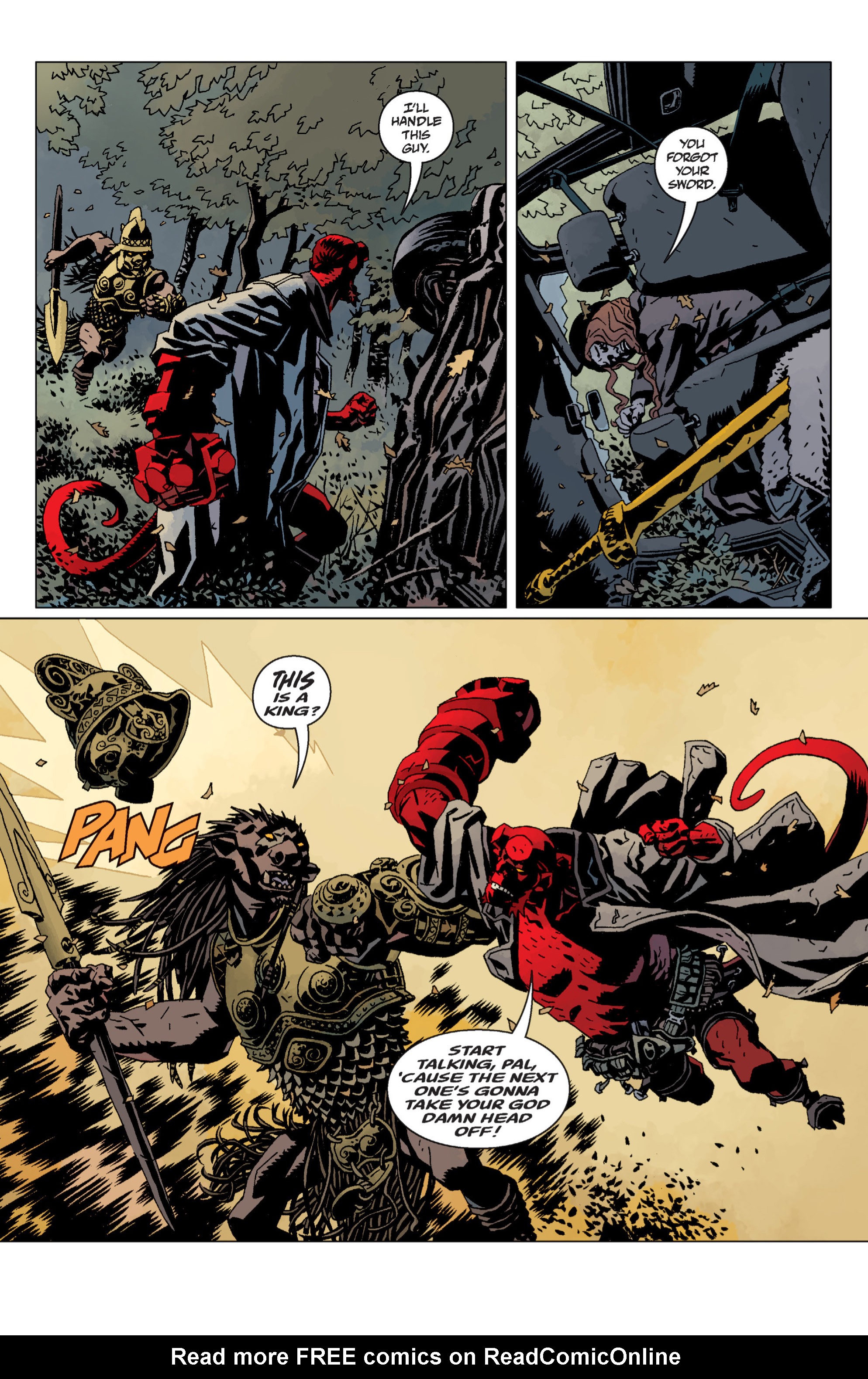 Read online Hellboy comic -  Issue #12 - 27