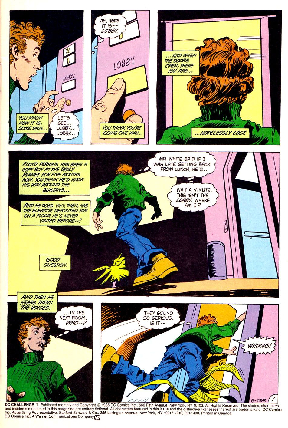 Read online DC Challenge comic -  Issue #1 - 2